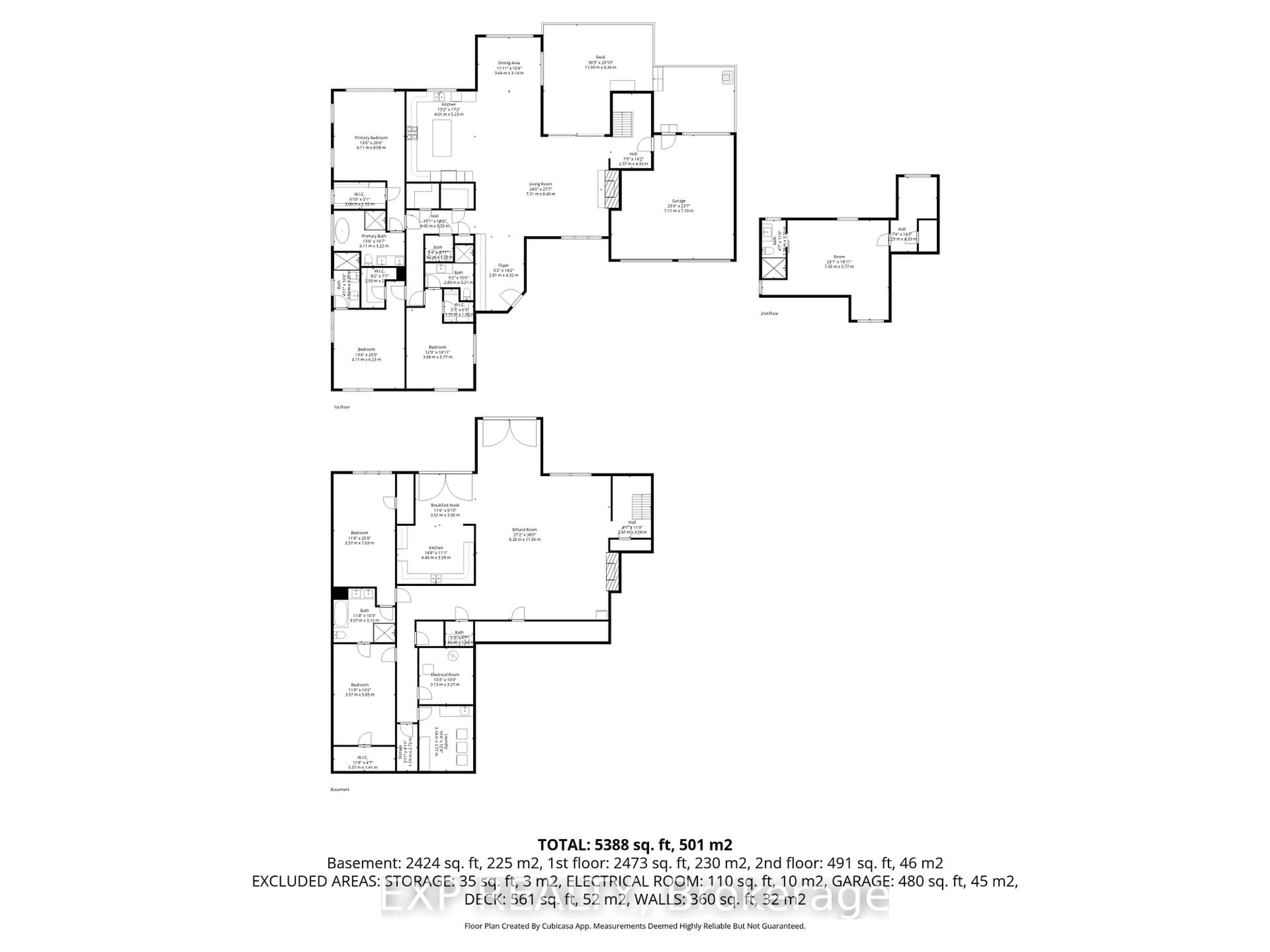Floor plan for 4175 Beech Grve, Caledon Ontario L7K 0N8