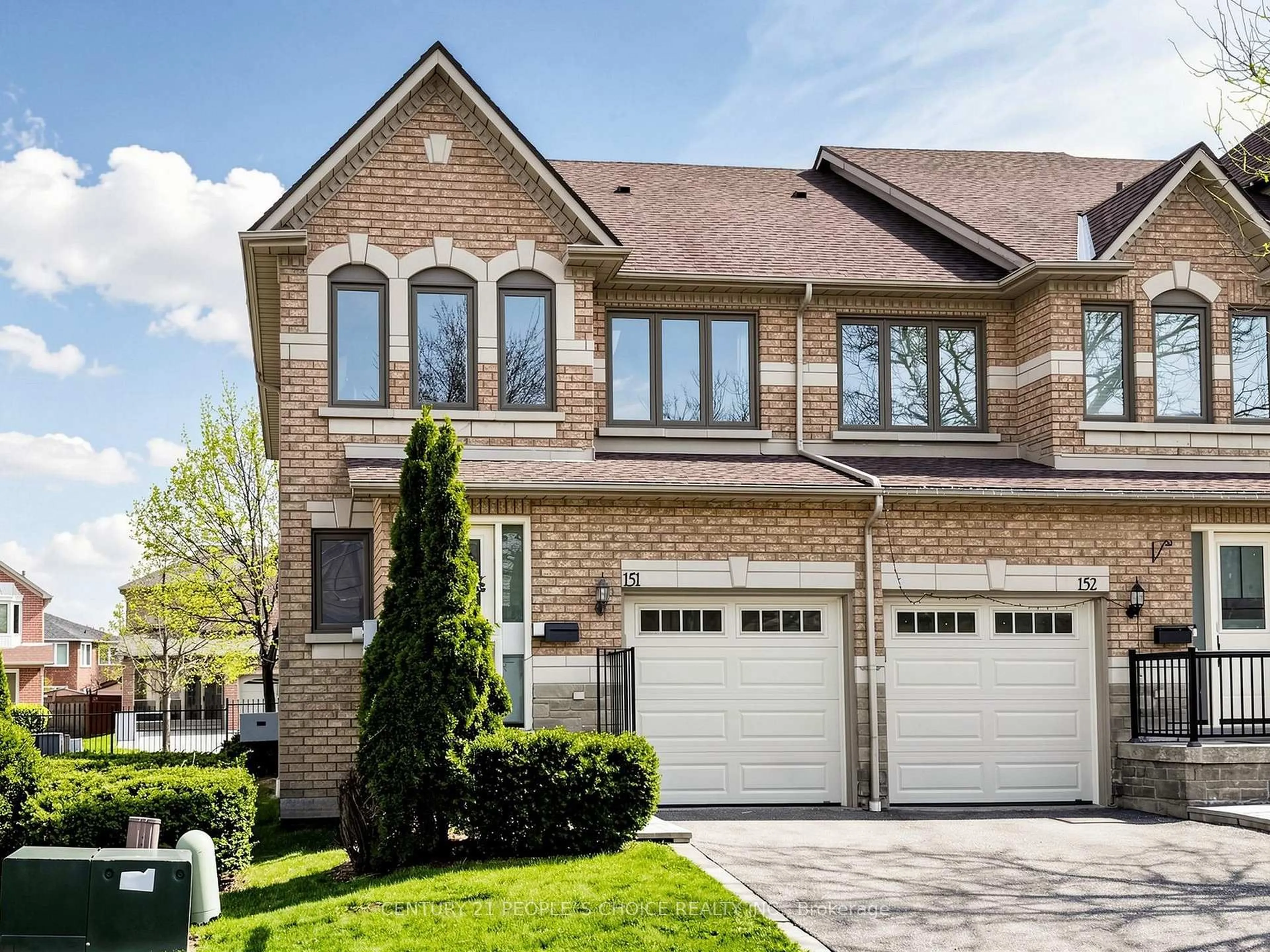 Home with brick exterior material, street for 455 Apache Crt #151, Mississauga Ontario L4Z 3W8