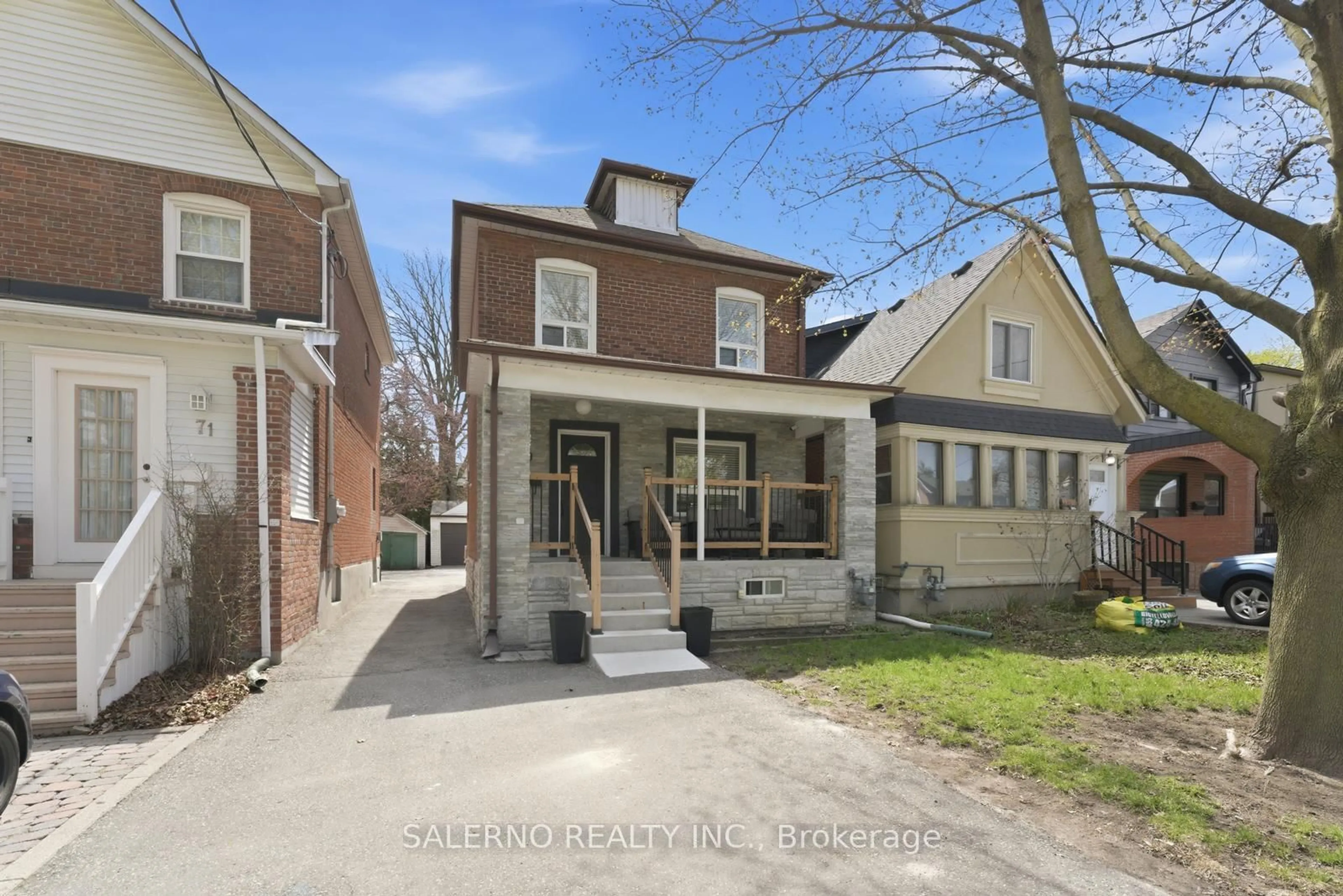 Home with brick exterior material, street for 69 Robert St, Toronto Ontario M9N 2J6