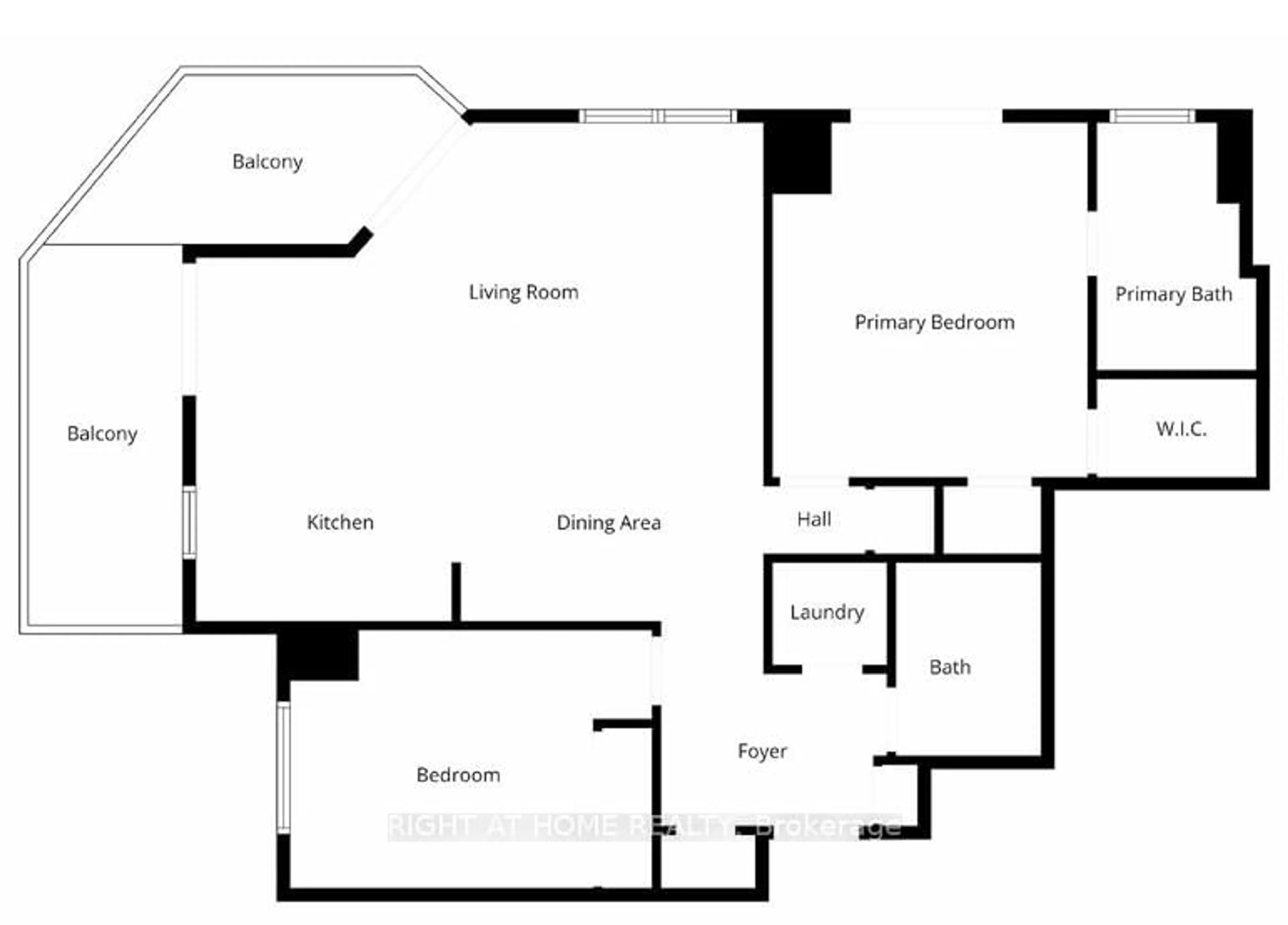 Floor plan for 1140 Parkwest Pl #705, Mississauga Ontario L5E 3K9