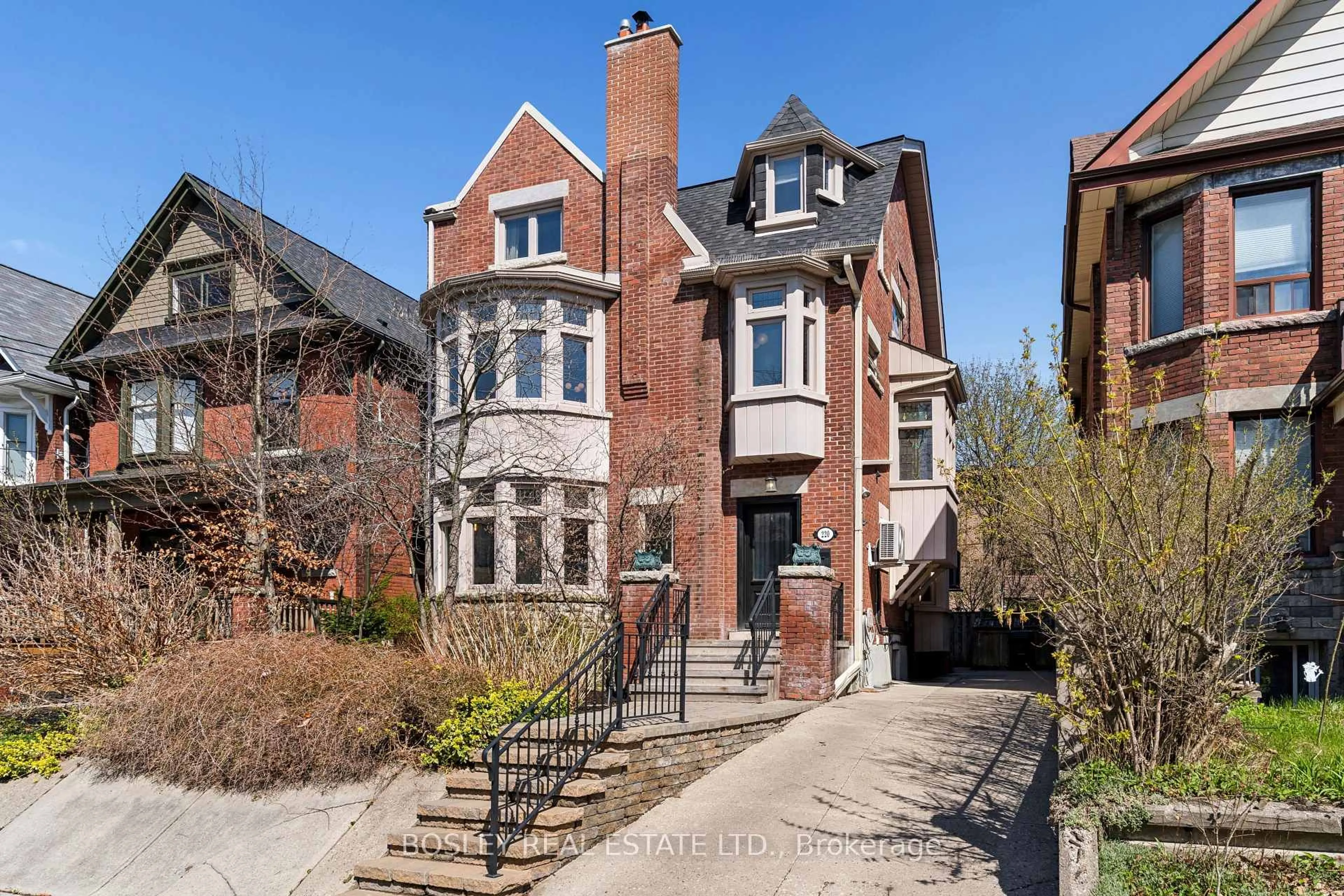 Home with brick exterior material, street for 220 Wright Ave, Toronto Ontario M6R 1L3