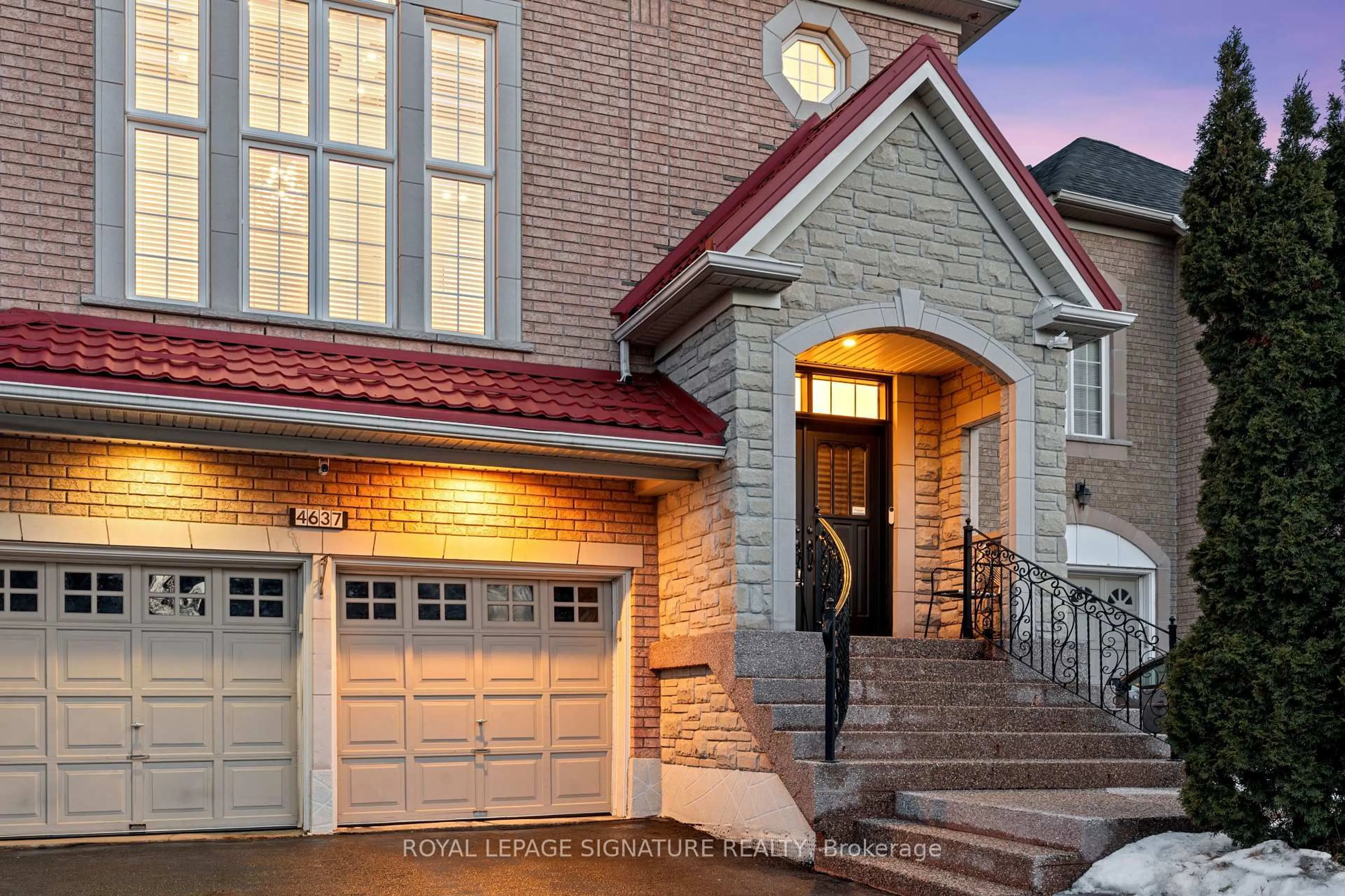 Home with brick exterior material, street for 4637 James Austin Dr, Mississauga Ontario L4Z 4H2