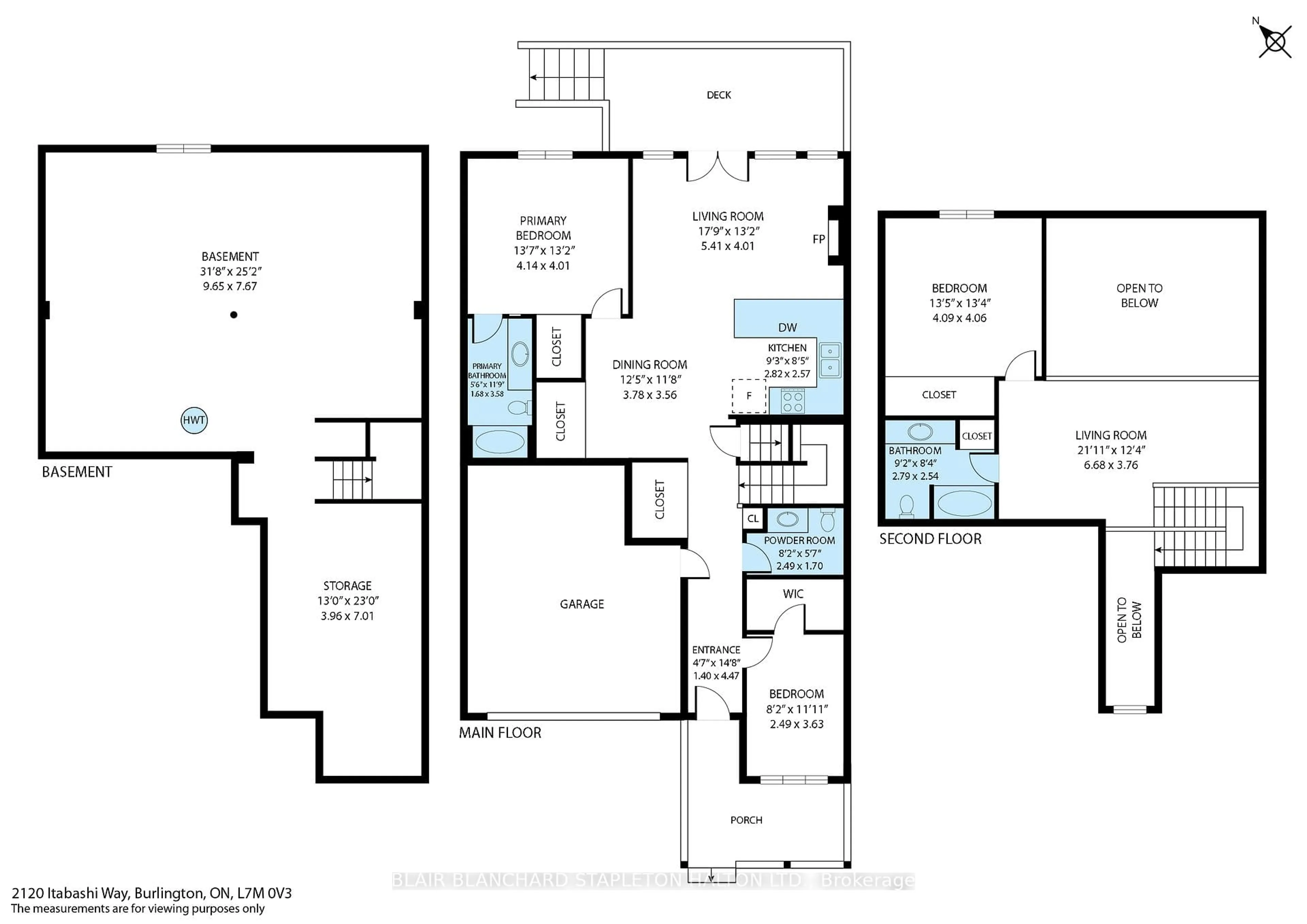 Floor plan for 2120 Itabashi Way #258, Burlington Ontario L7M 0V3
