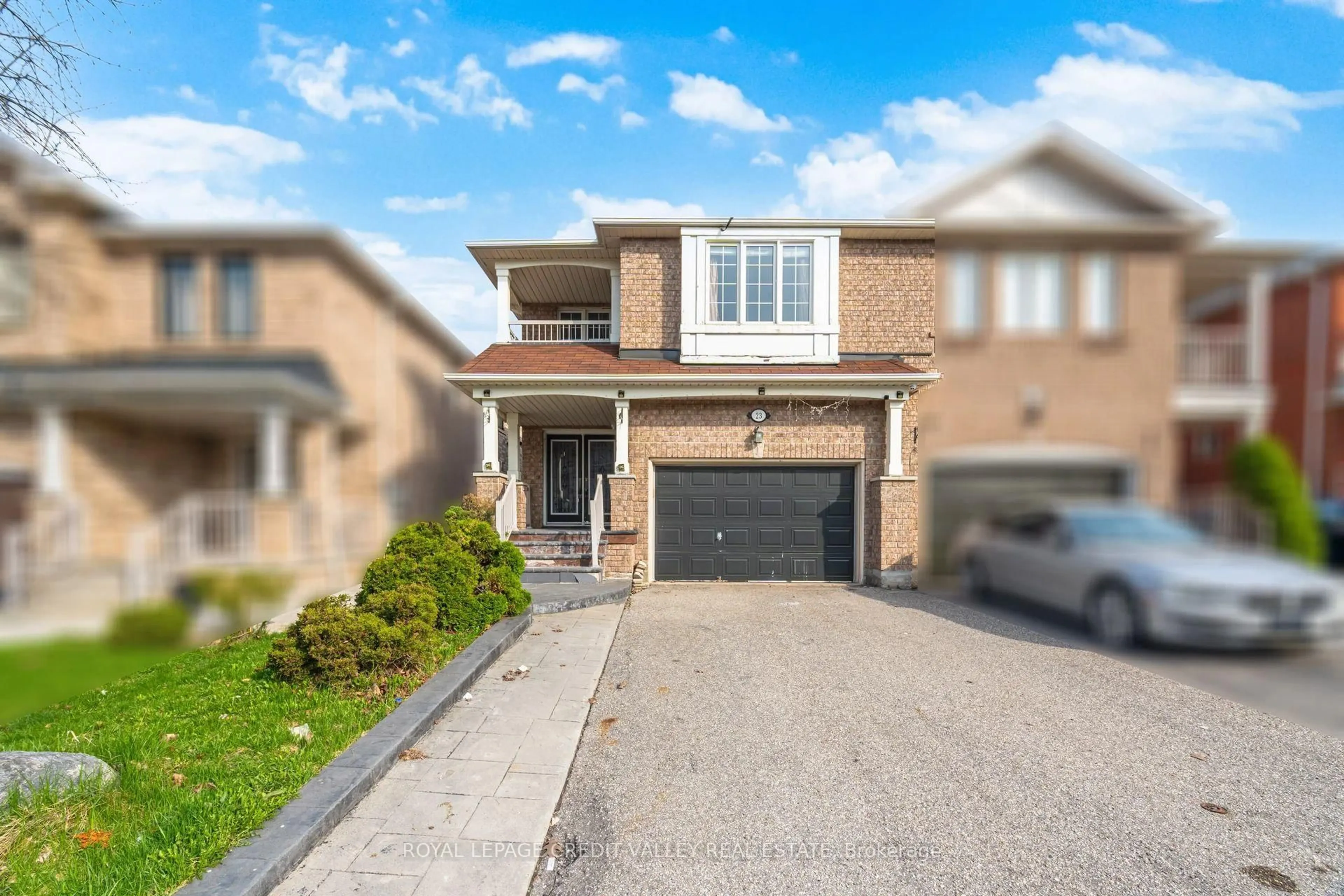 Home with brick exterior material, street for 23 Capistro St, Brampton Ontario L7A 3J2