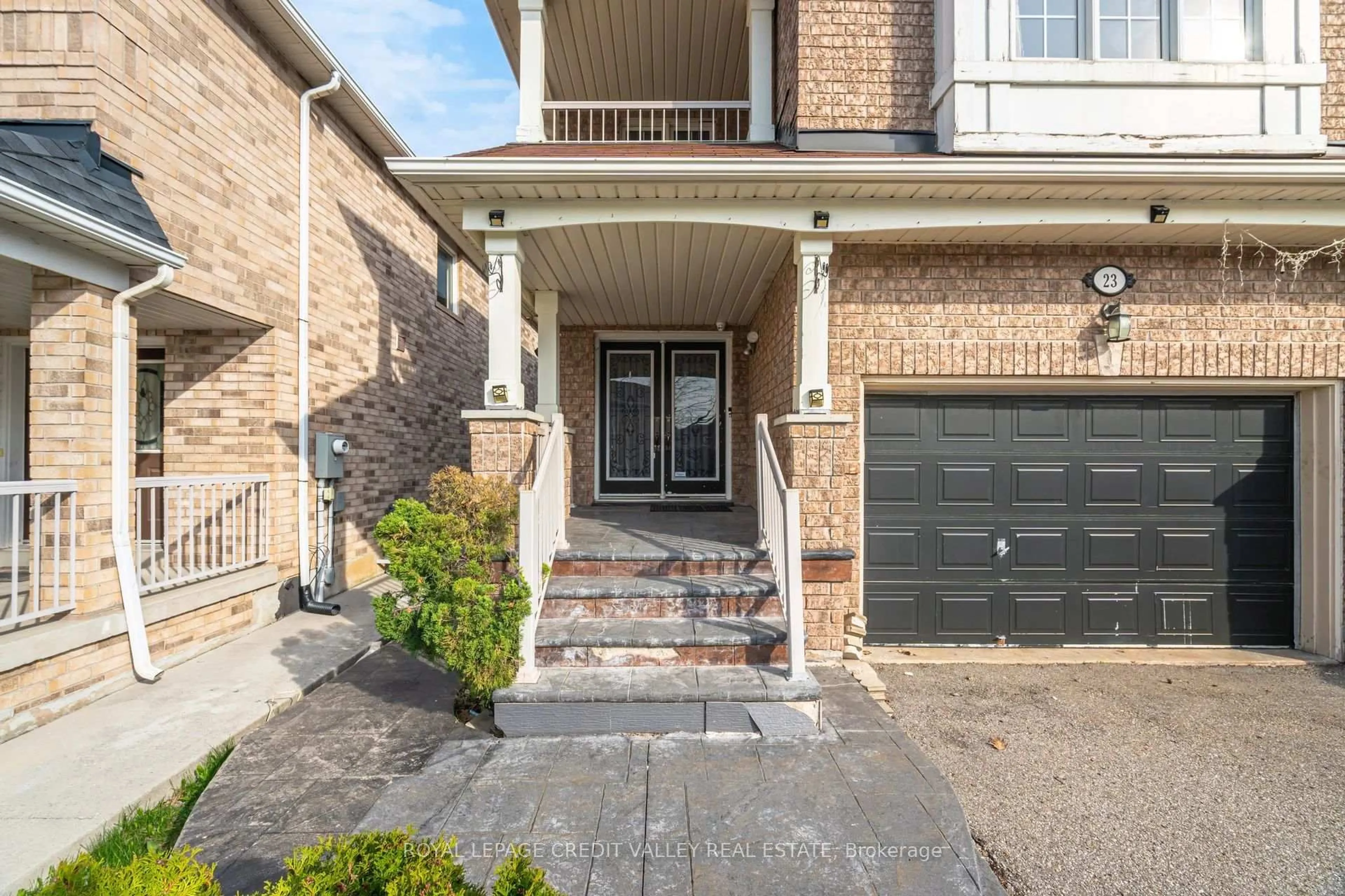 Home with brick exterior material, street for 23 Capistro St, Brampton Ontario L7A 3J2