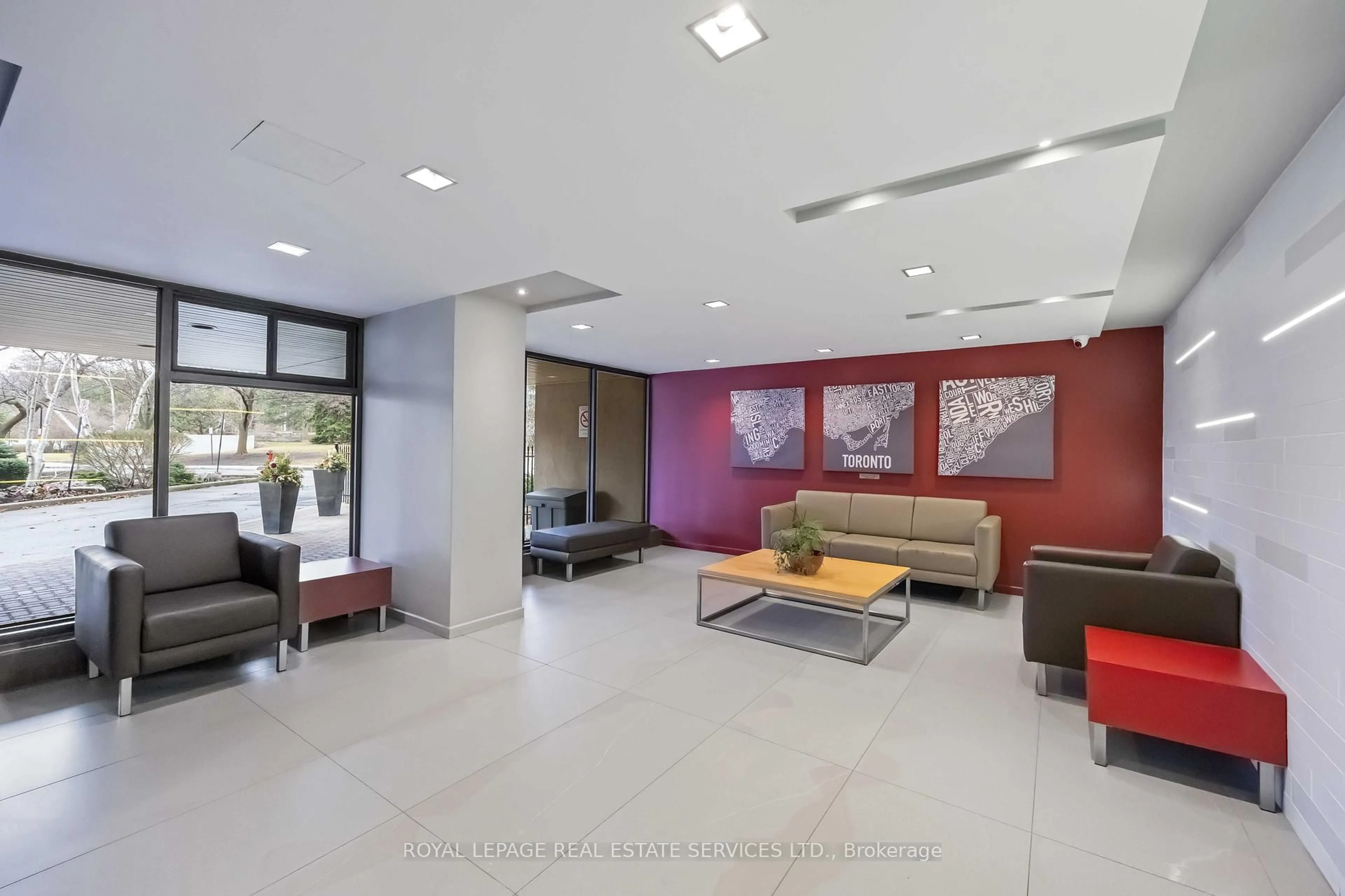 Lobby for 60 Southport St #808, Toronto Ontario M6S 3N4