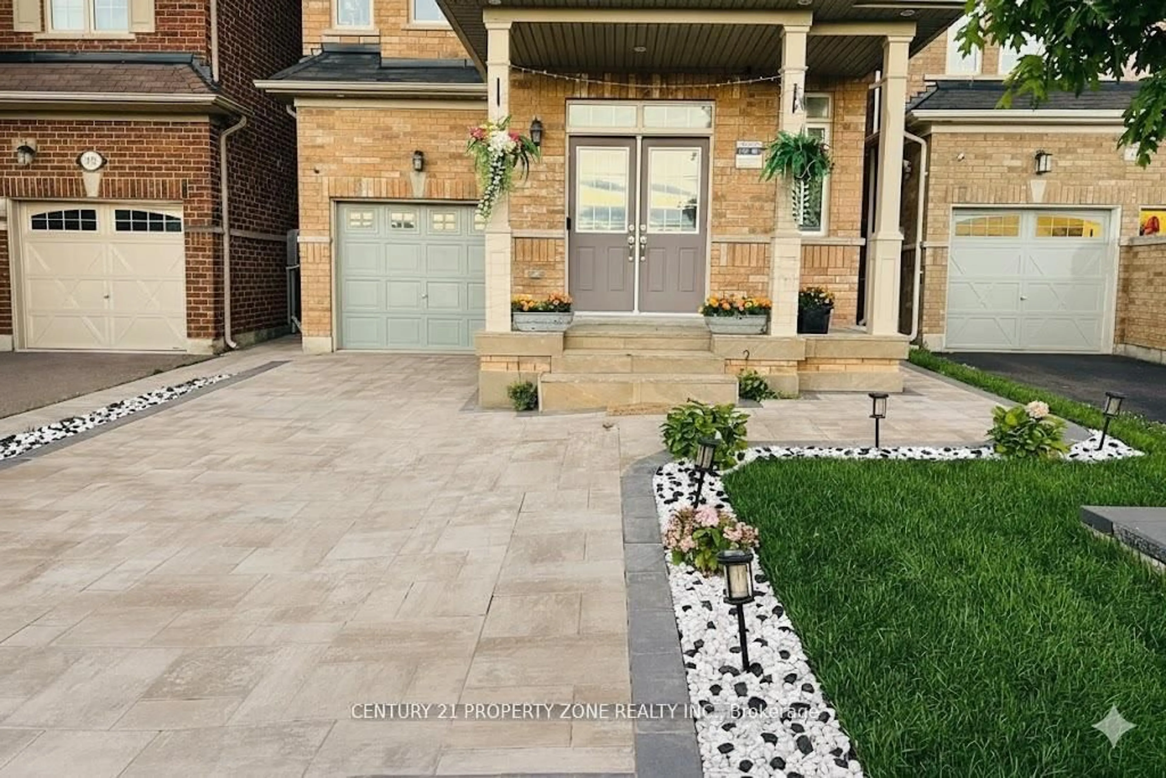Home with brick exterior material, street for 19 Exhibition Cres, Brampton Ontario L7A 4B9