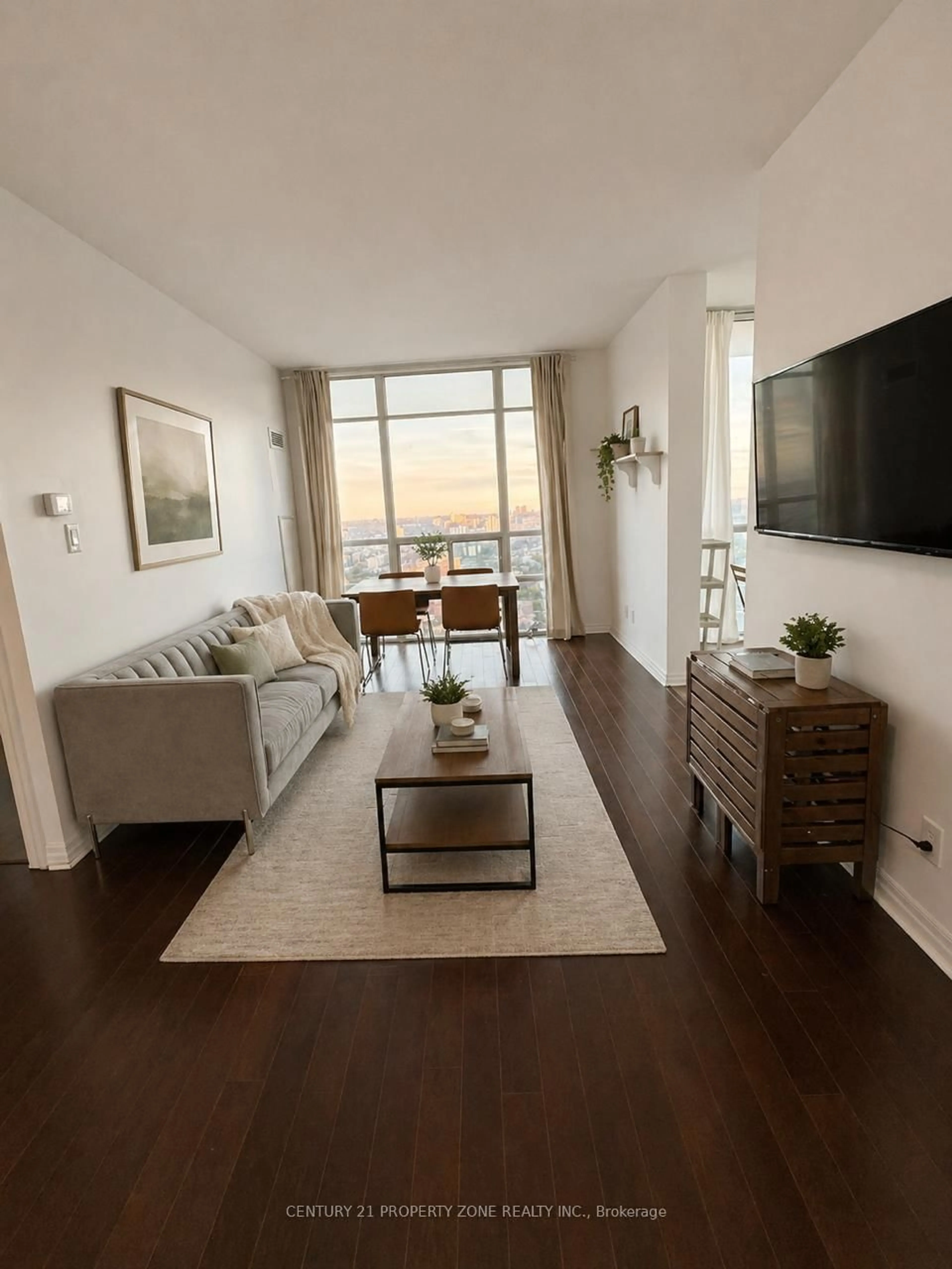 Living room with furniture, unknown for 3515 Kariya Dr #3207, Mississauga Ontario L5B 0C1