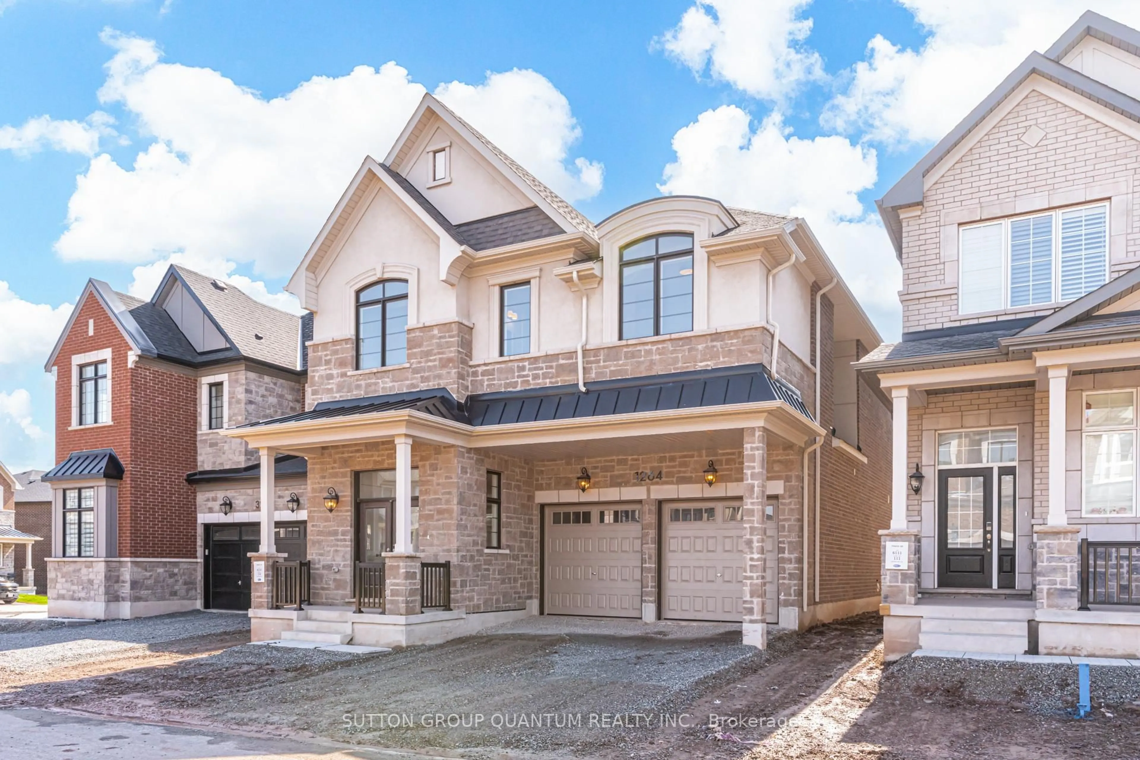Home with brick exterior material, street for 1264 Black Bear Tr, Oakville Ontario L6H 8B2