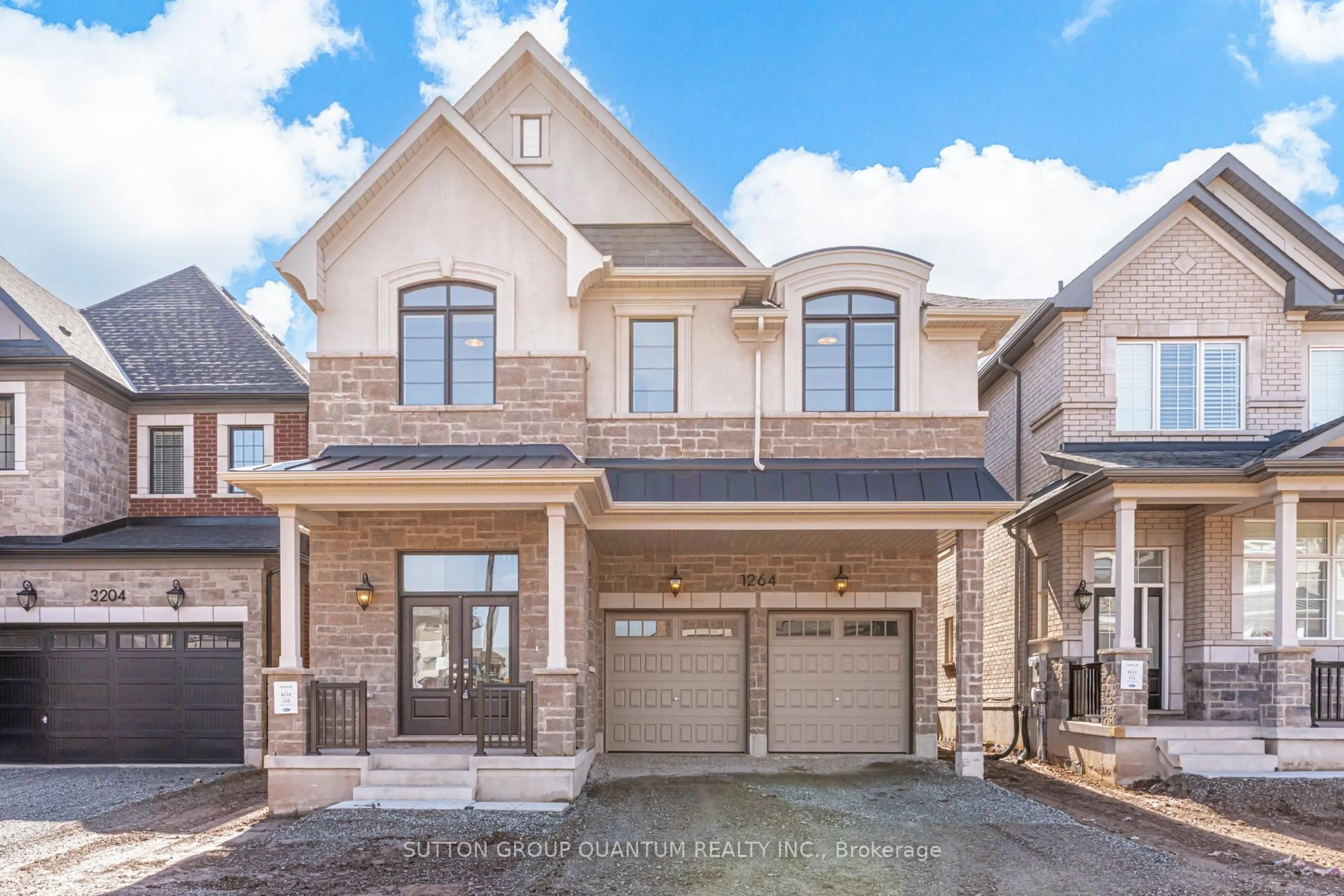 Home with brick exterior material, street for 1264 Black Bear Tr, Oakville Ontario L6H 8B2