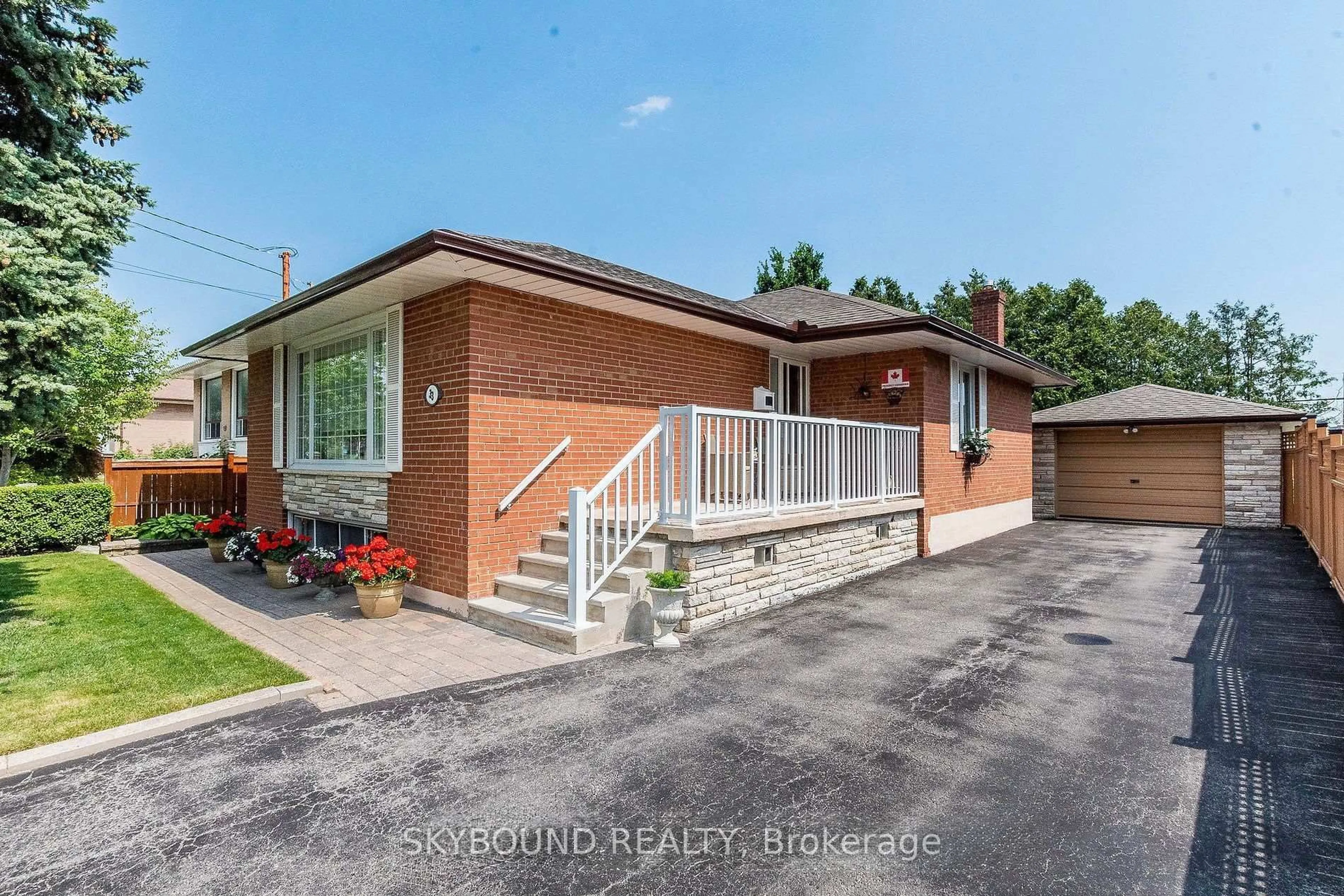 Home with brick exterior material, street for 33 Bradstock Rd, Toronto Ontario M9M 1M9