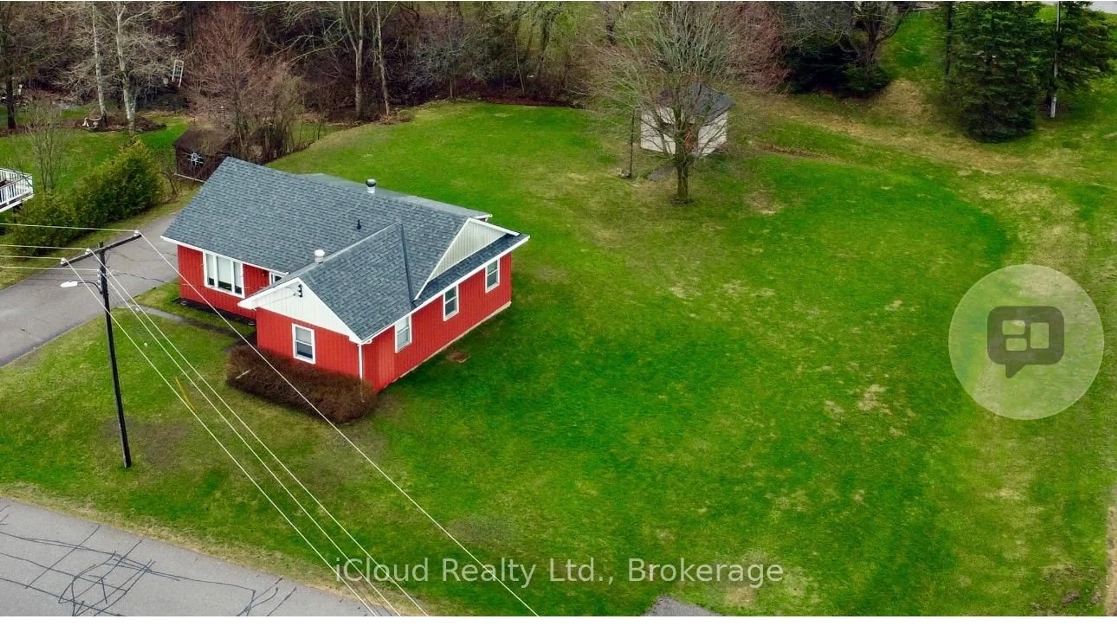 A pic from outside/outdoor area/front of a property/back of a property/a pic from drone, unknown for 7 King St, Caledon Ontario L7K 0C5