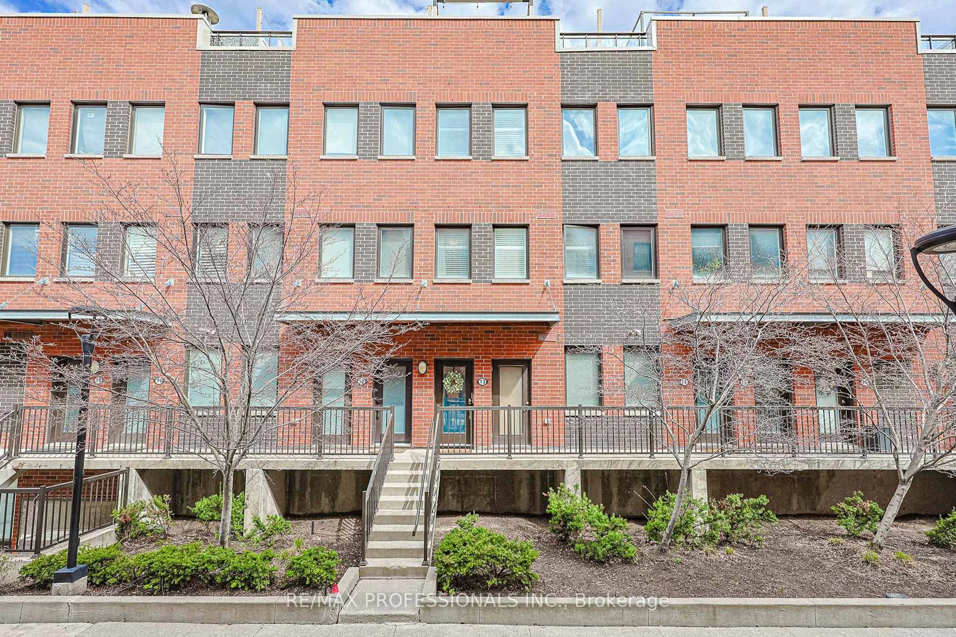 Home with brick exterior material, street for 873 Wilson Ave #13, Toronto Ontario M3K 1E6