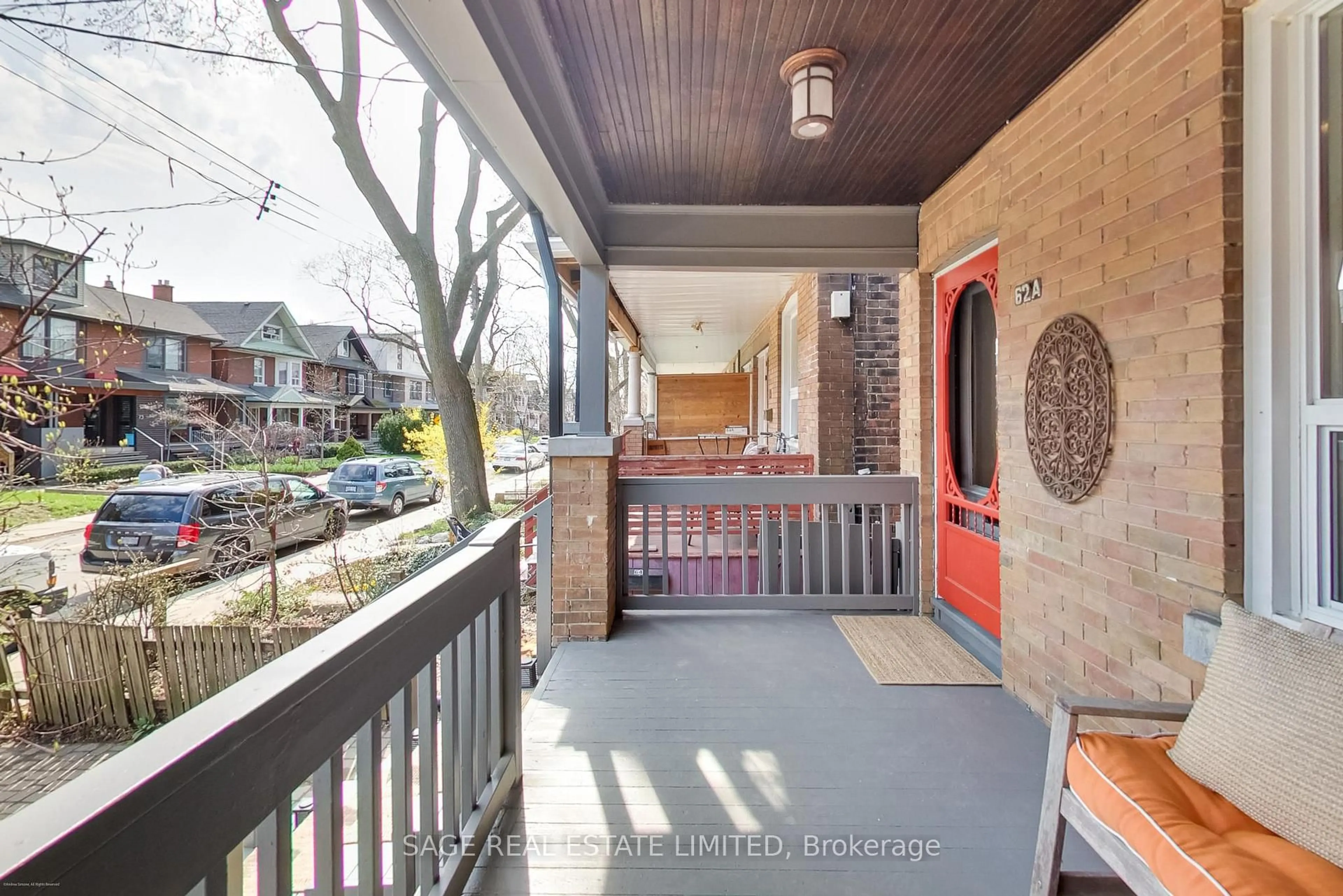 Patio, street for 62A Galley Ave, Toronto Ontario M6R 1H1