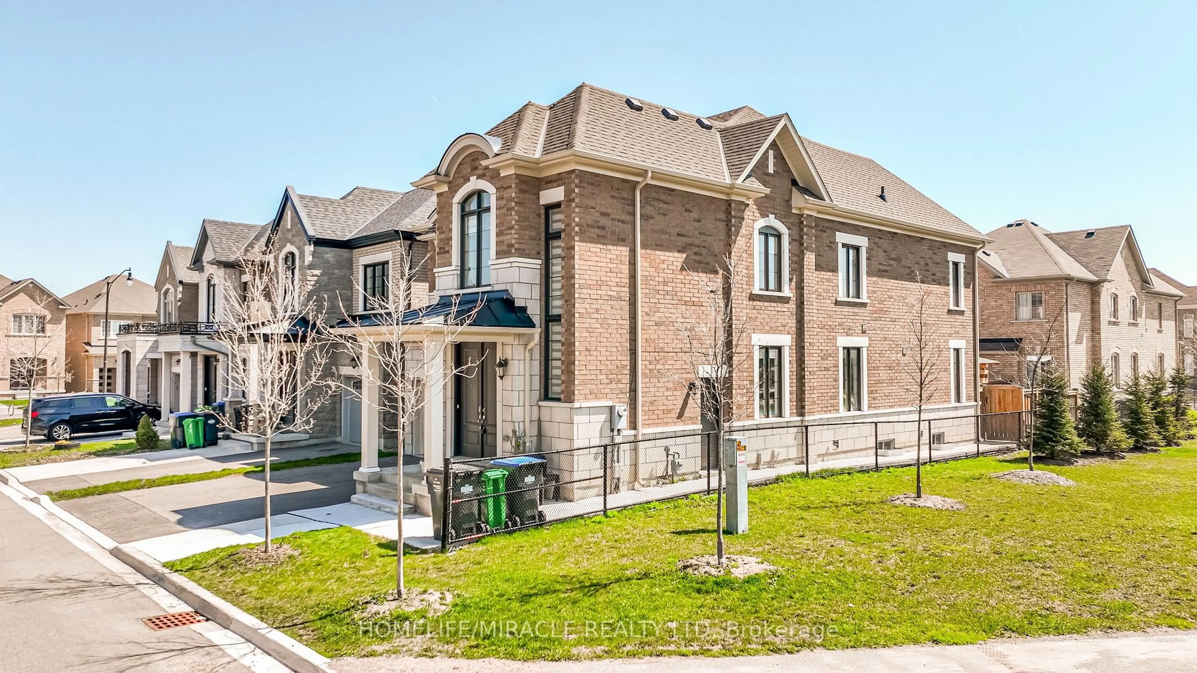 Home with brick exterior material, street for 57 Brent Stephens Way, Brampton Ontario L7A 5B5