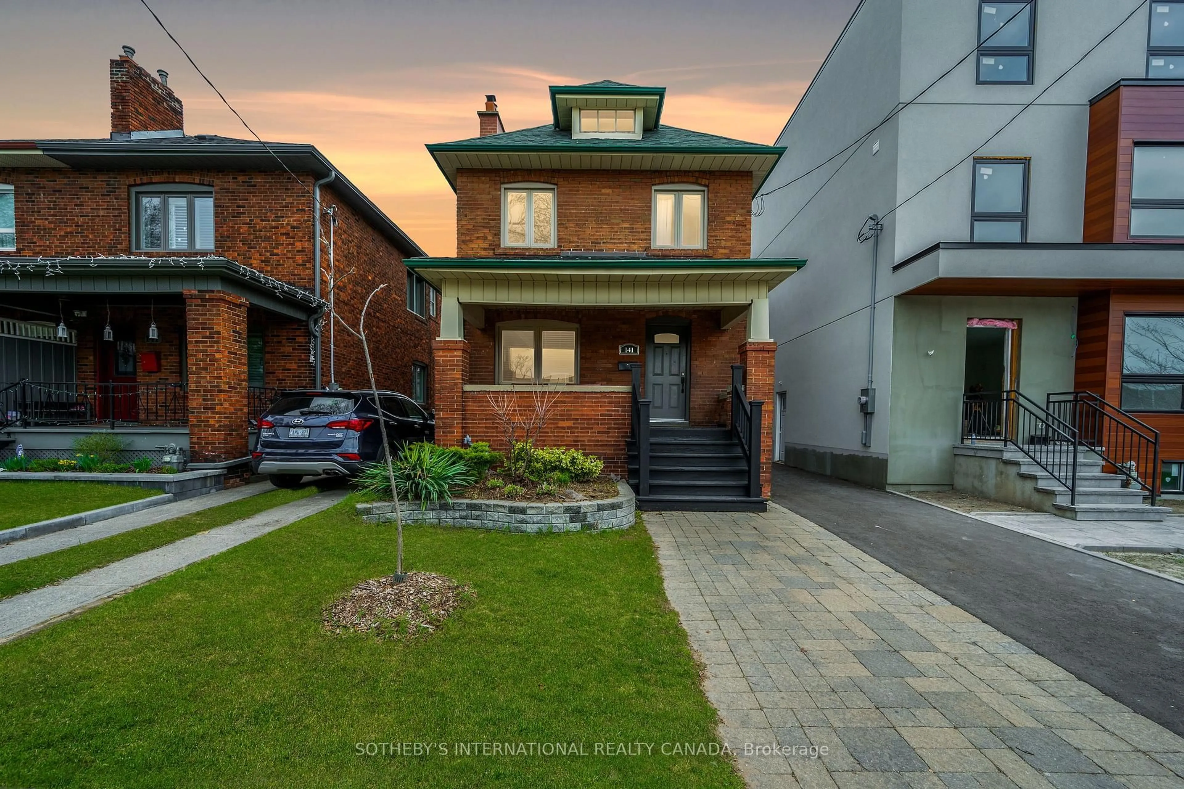 Home with brick exterior material, street for 141 Priscilla Ave, Toronto Ontario M6S 3W4