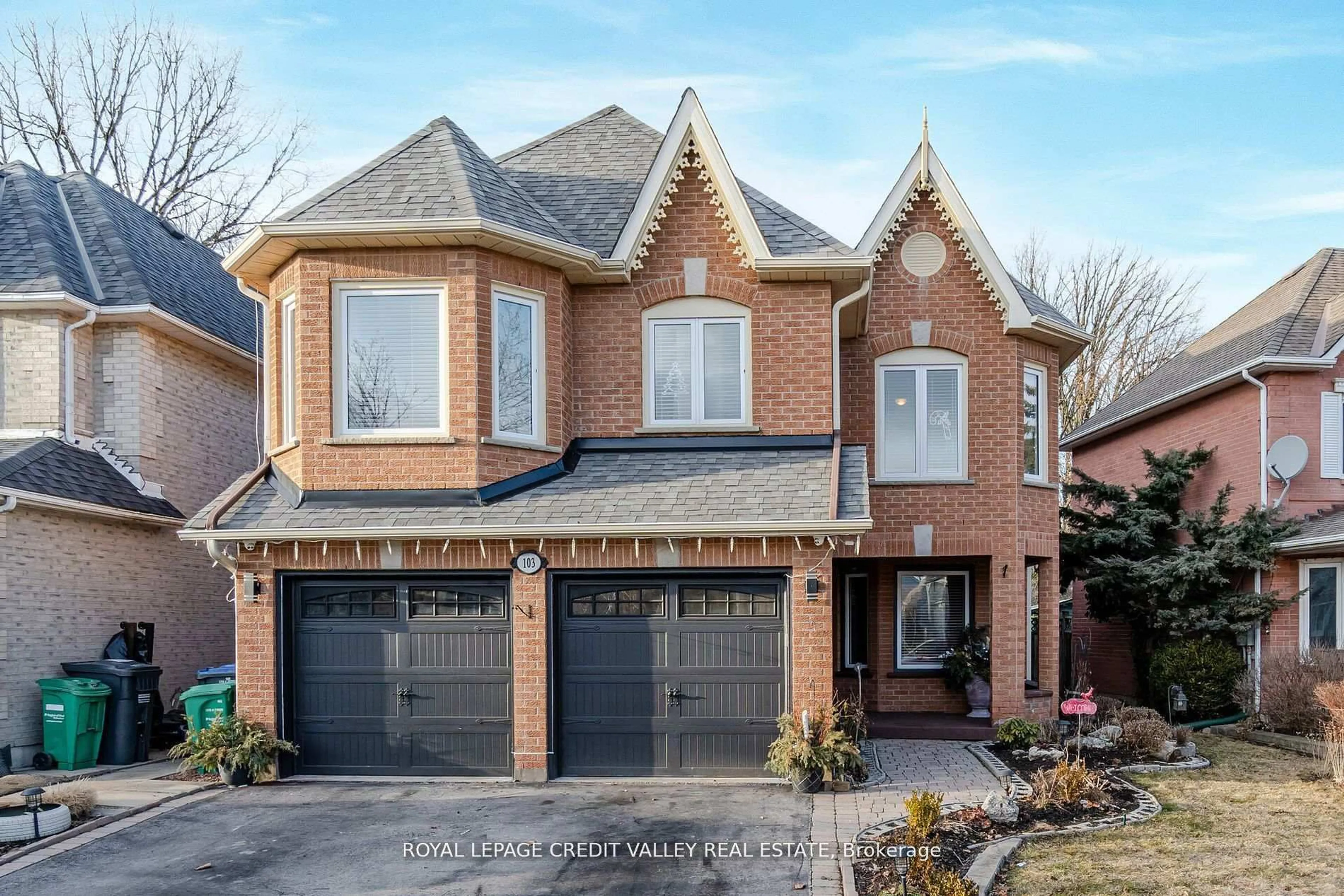 Home with brick exterior material, street for 103 Vivians Cres, Brampton Ontario L6Y 4V4