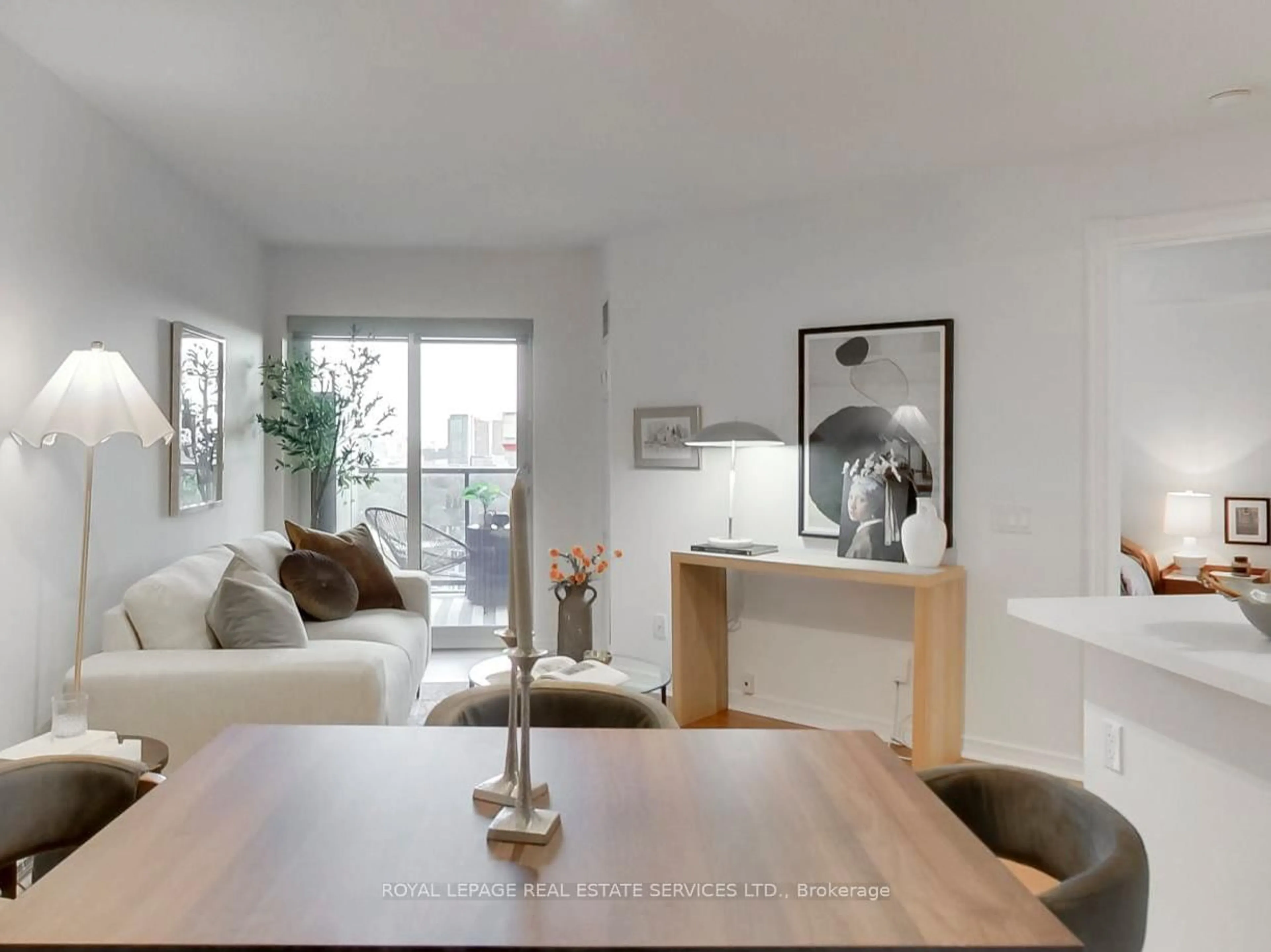 Living room with furniture, unknown for 60 Heintzman St #1713, Toronto Ontario M6P 5A1