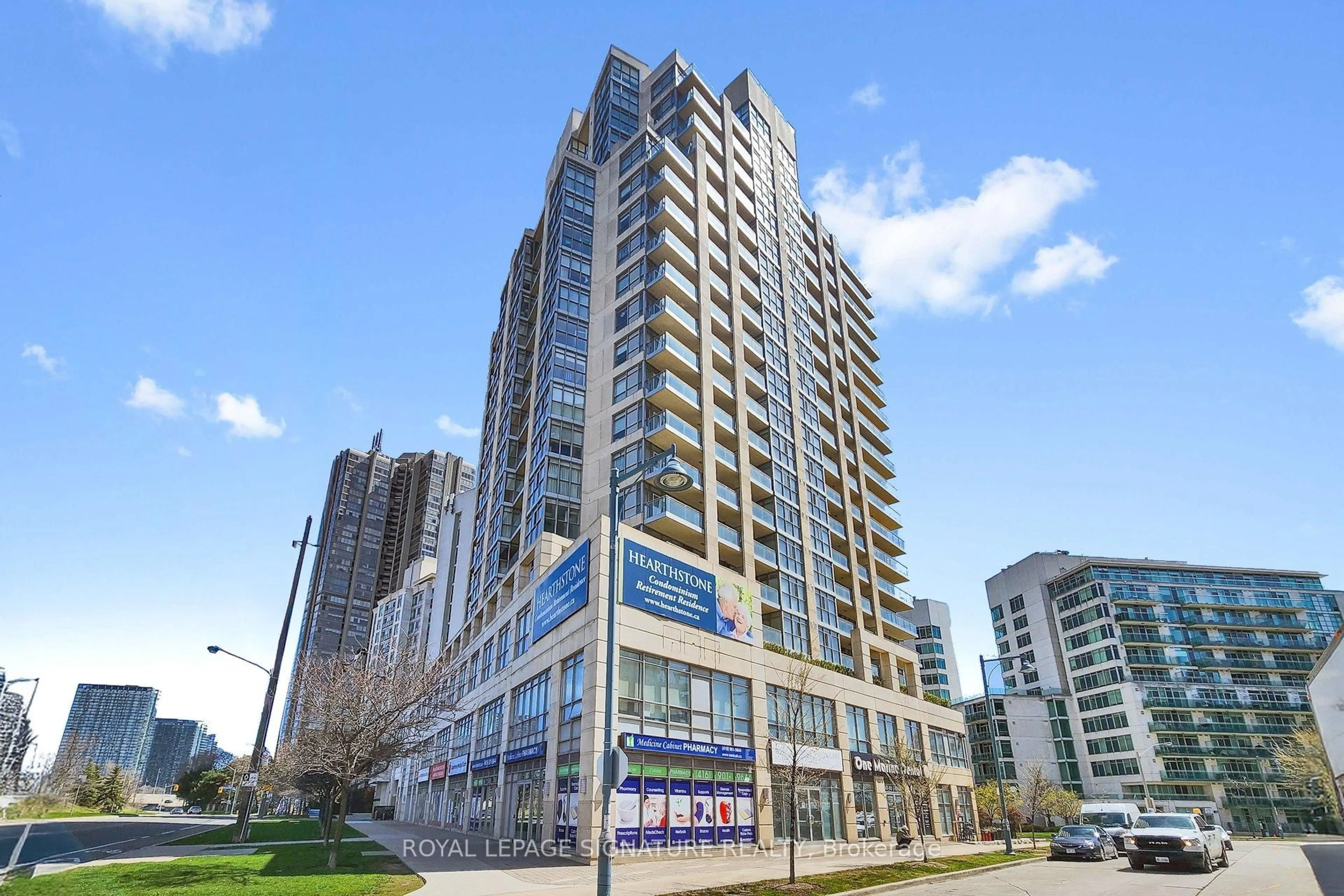 Indoor foyer for 3 Marine Parade Dr #1609, Toronto Ontario M8V 3Z5