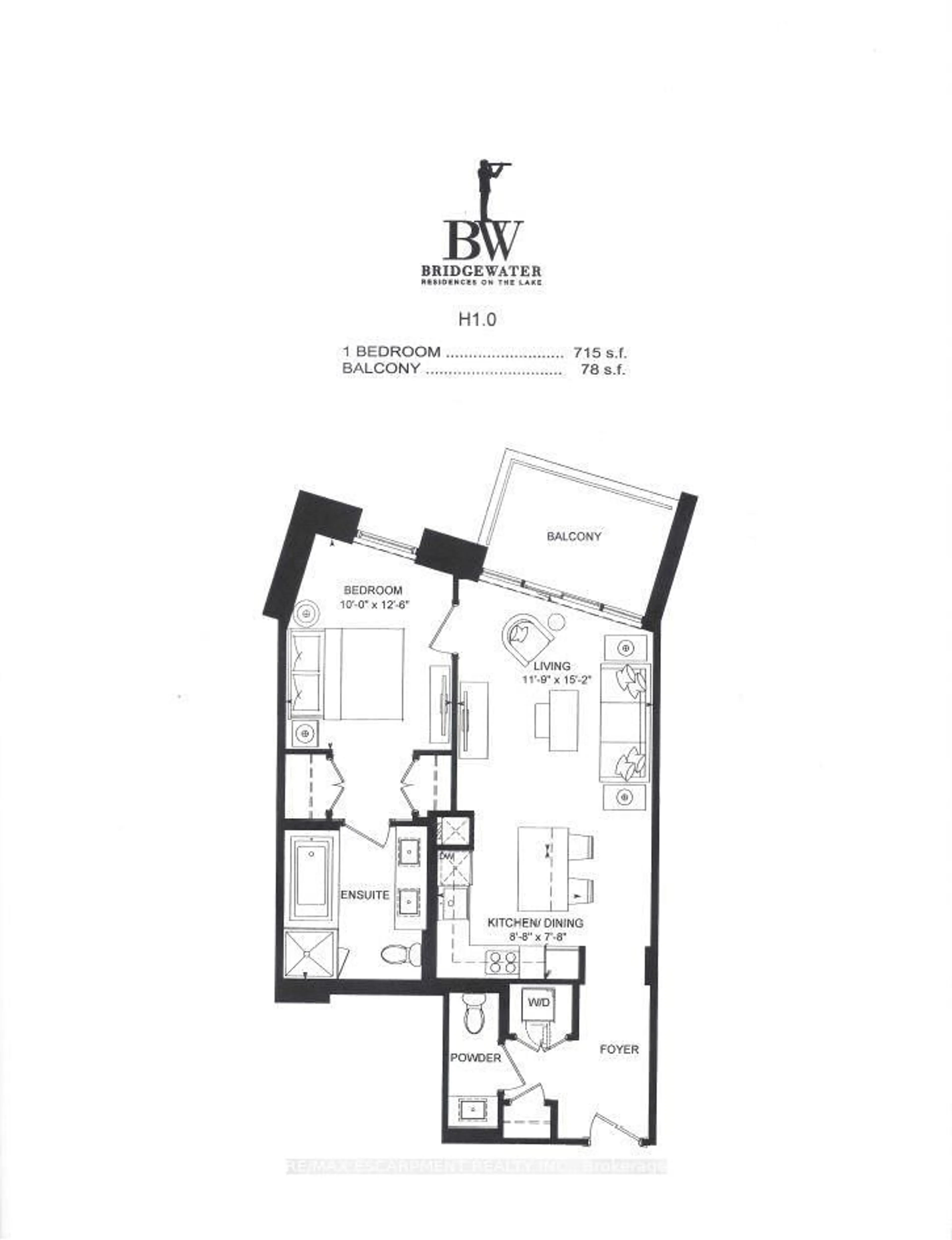 Floor plan for 2060 Lakeshore Rd #406, Burlington Ontario L7R 0G2