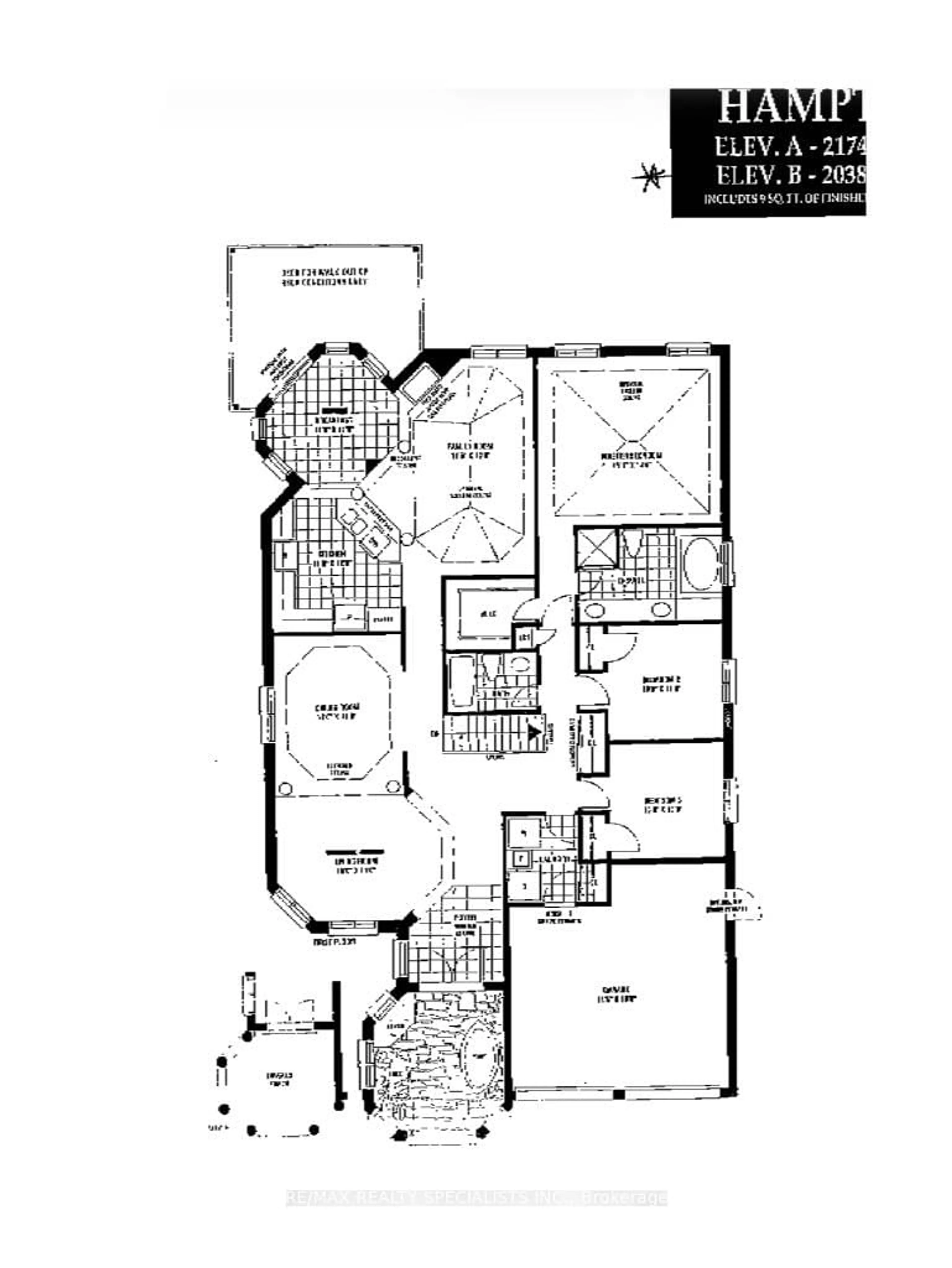 Floor plan for 946 Brass Winds Pl, Mississauga Ontario L5W 1T1