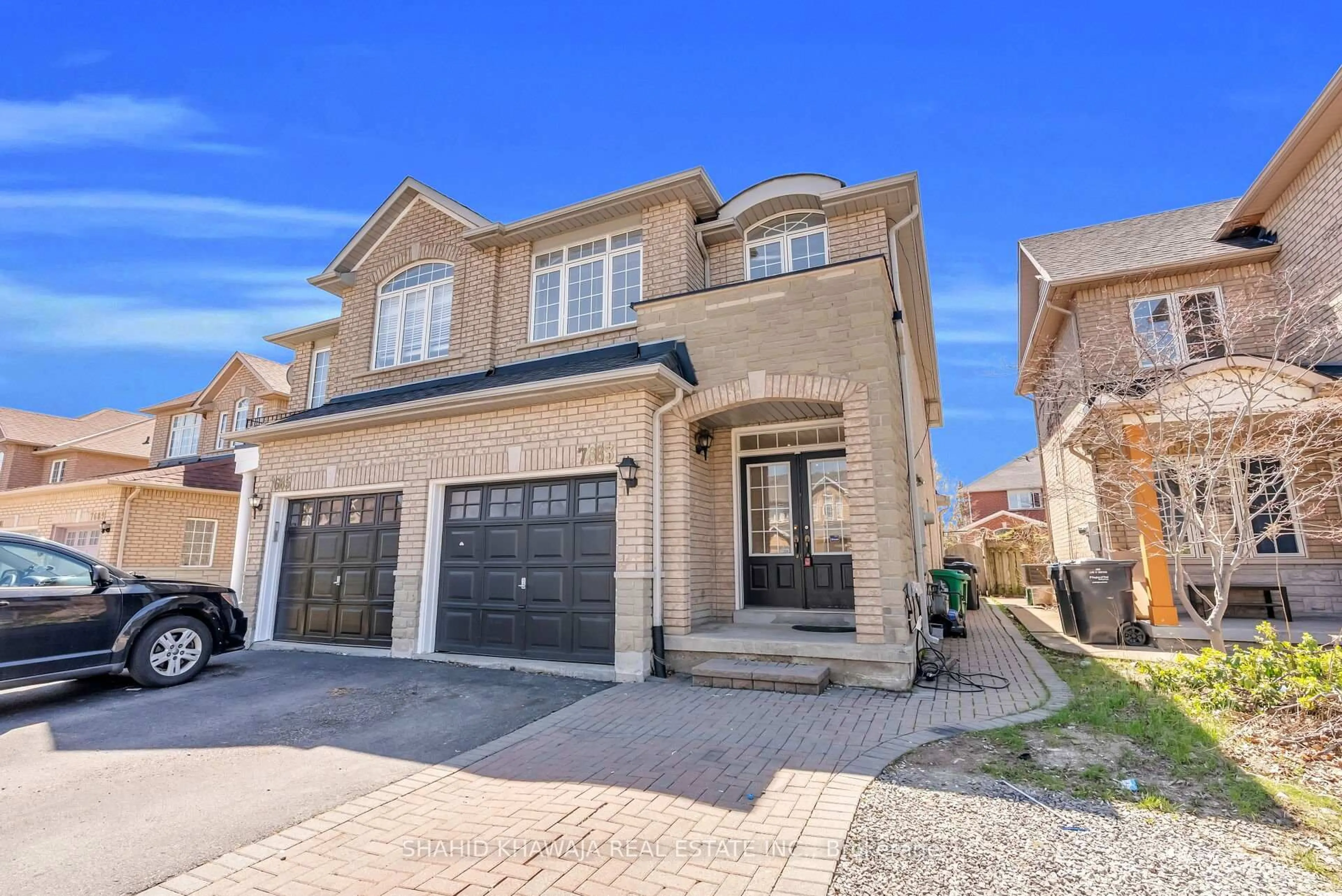 Home with brick exterior material, street for 7683 Black Walnut Tr, Mississauga Ontario L5N 8A6