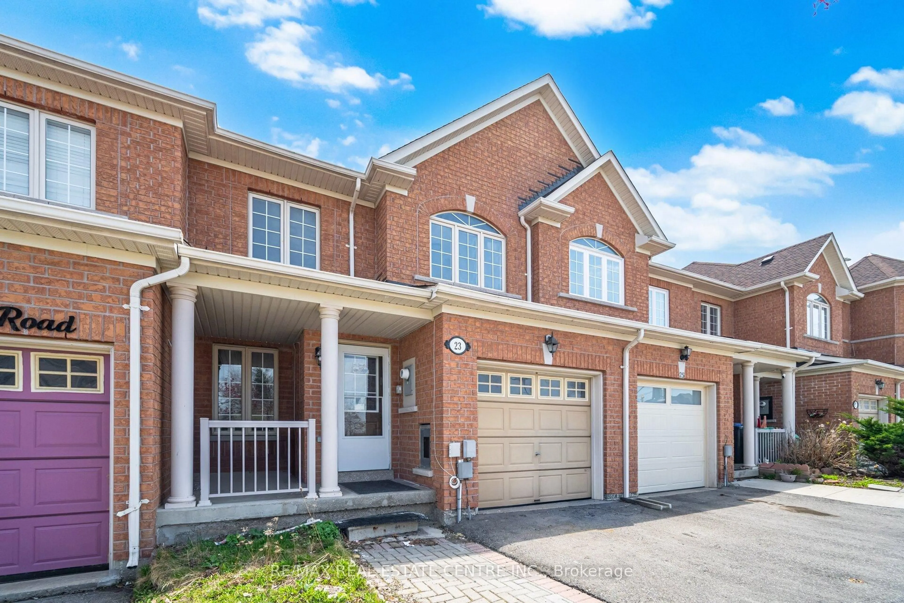 Home with brick exterior material, street for 23 Brucewood Rd, Brampton Ontario L6R 3N1