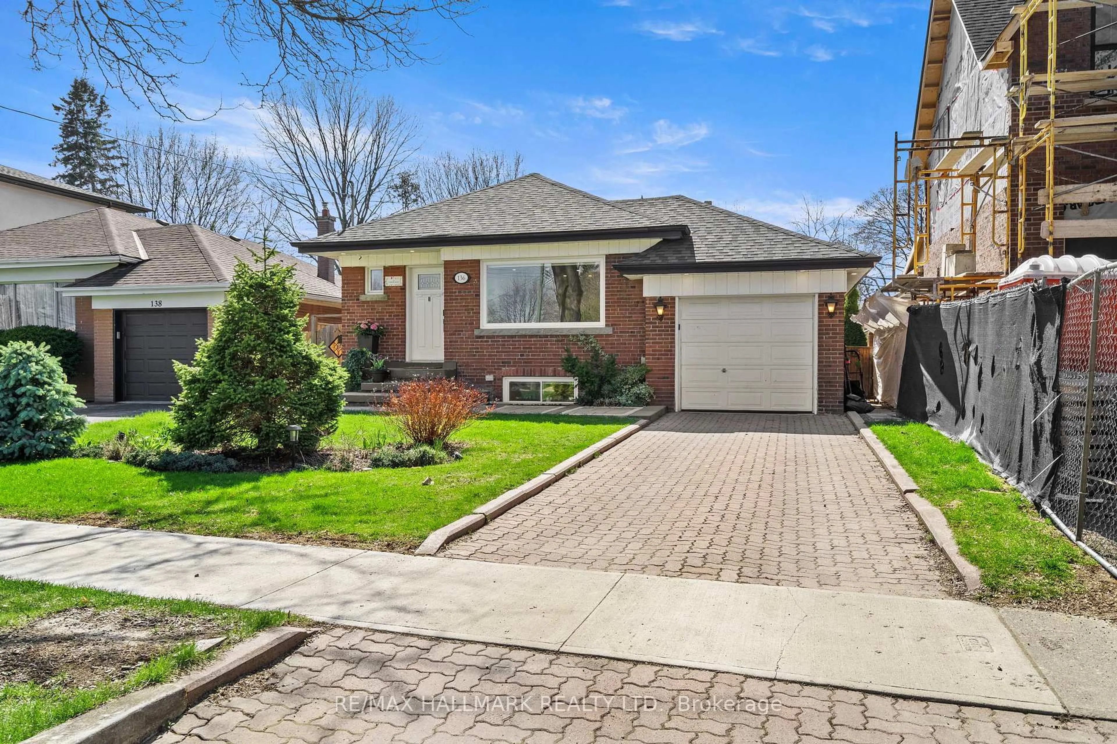 Home with brick exterior material, street for 136 Lothian Ave, Toronto Ontario M8Z 4L4