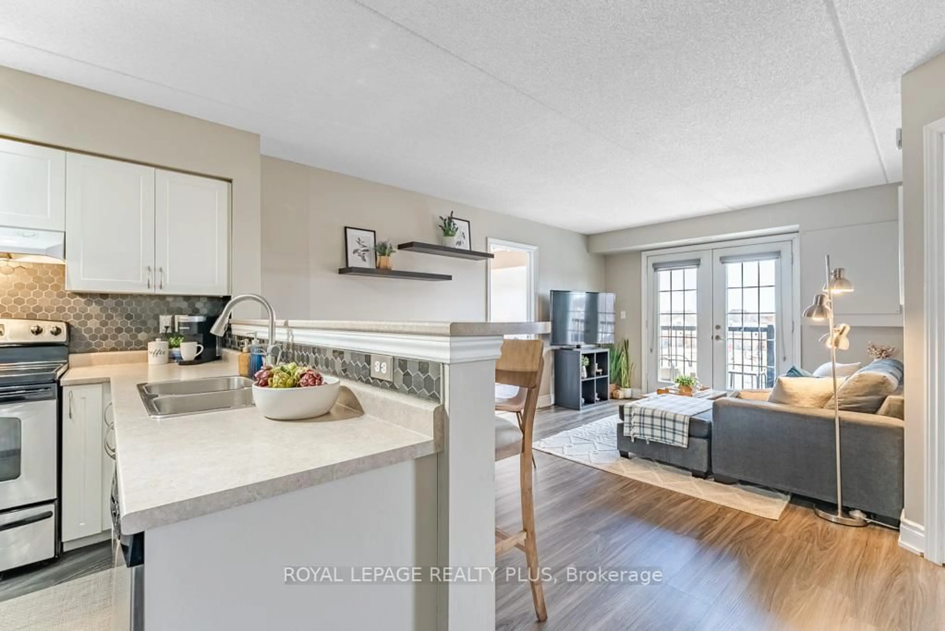 Open concept kitchen, unknown for 1370 Main St #309, Milton Ontario L9T 7S8