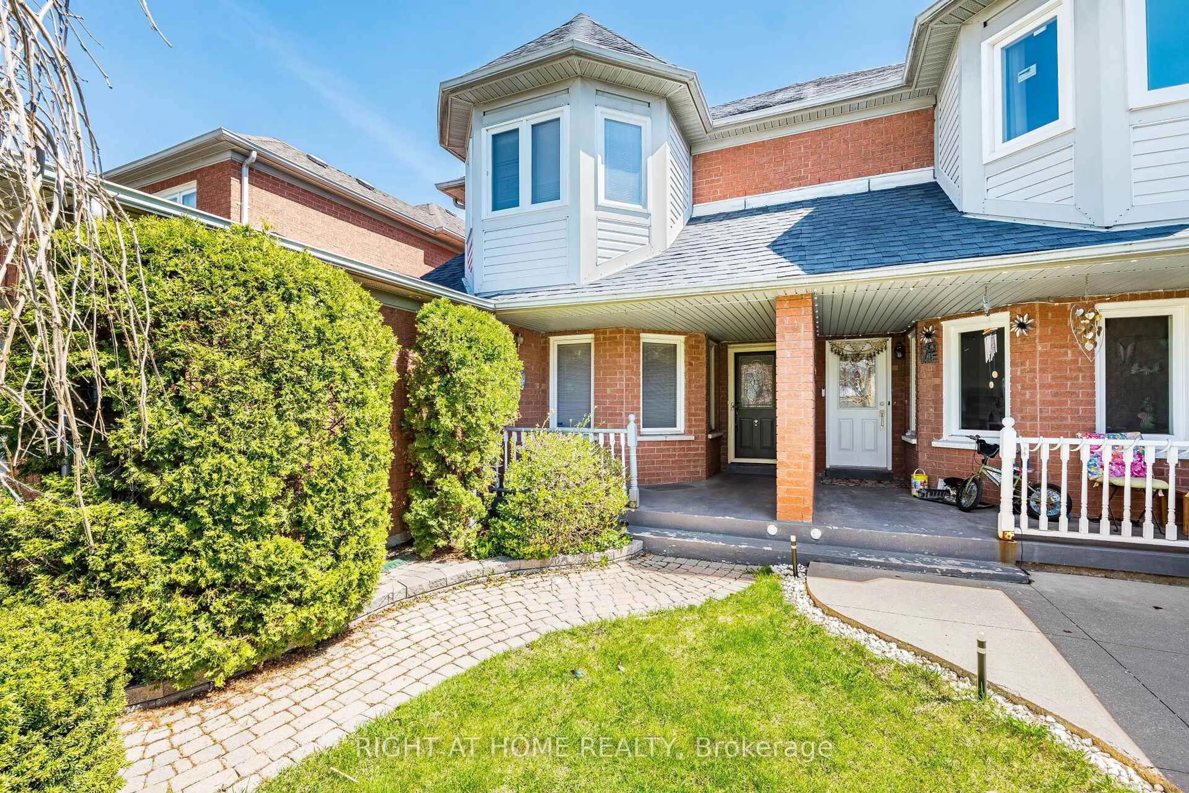 Home with brick exterior material, street for 9 Woodstream Ave, Brampton Ontario L6R 1N7