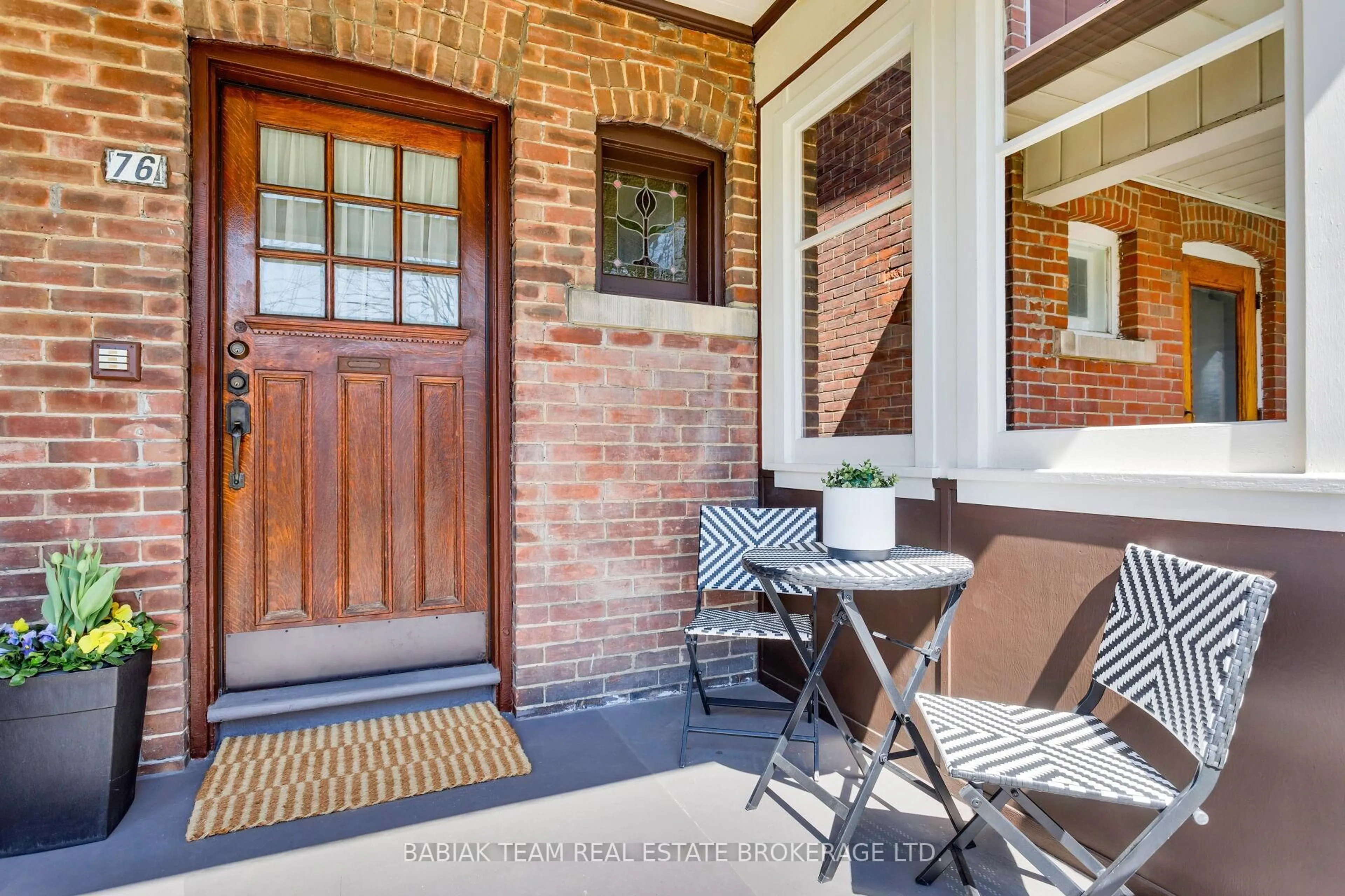 Home with brick exterior material, street for 76 Parkway Ave, Toronto Ontario M6R 1T5