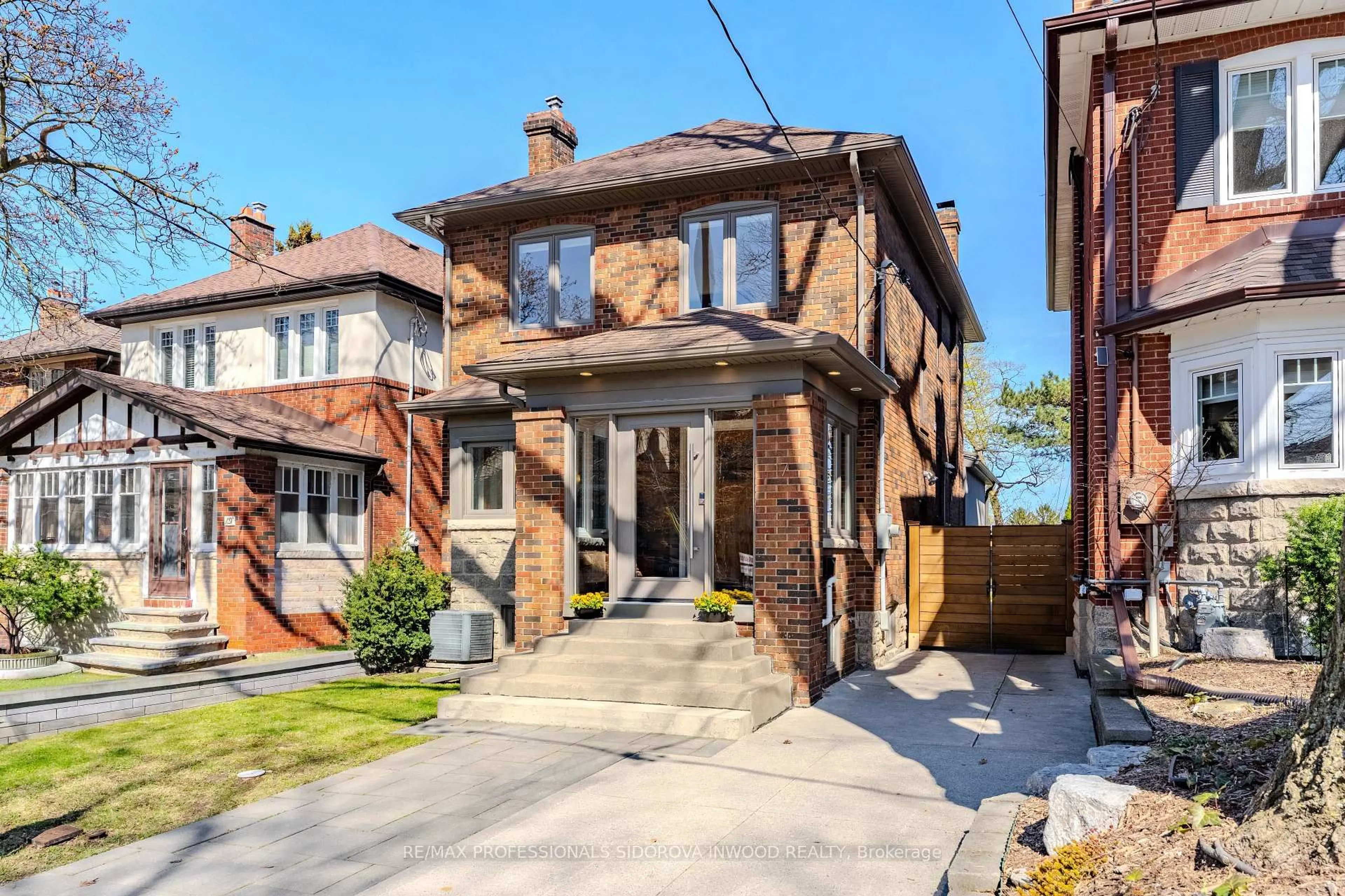 Home with brick exterior material, street for 17 Mossom Rd, Toronto Ontario M6S 1L9