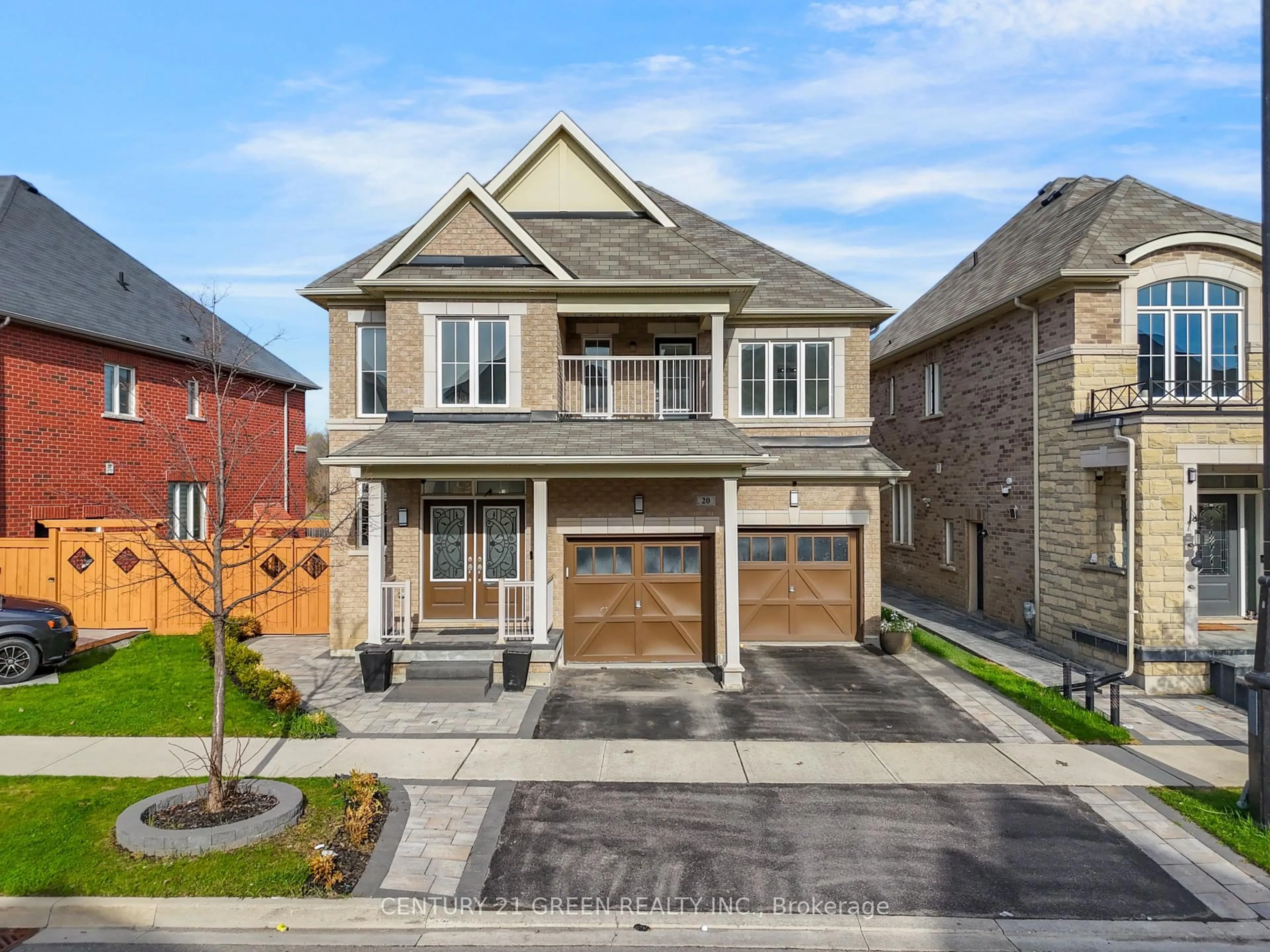 Home with brick exterior material, street for 20 Tysonville Circ, Brampton Ontario L7A 4A6