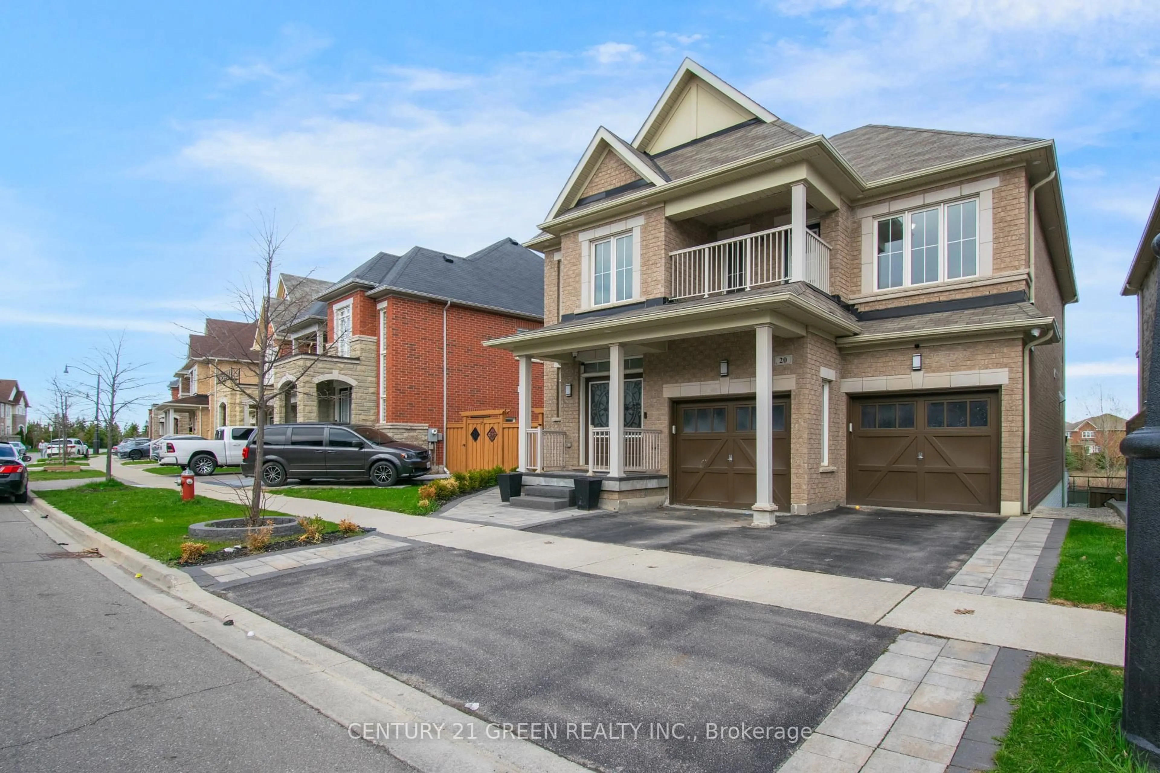 Home with brick exterior material, street for 20 Tysonville Circ, Brampton Ontario L7A 4A6