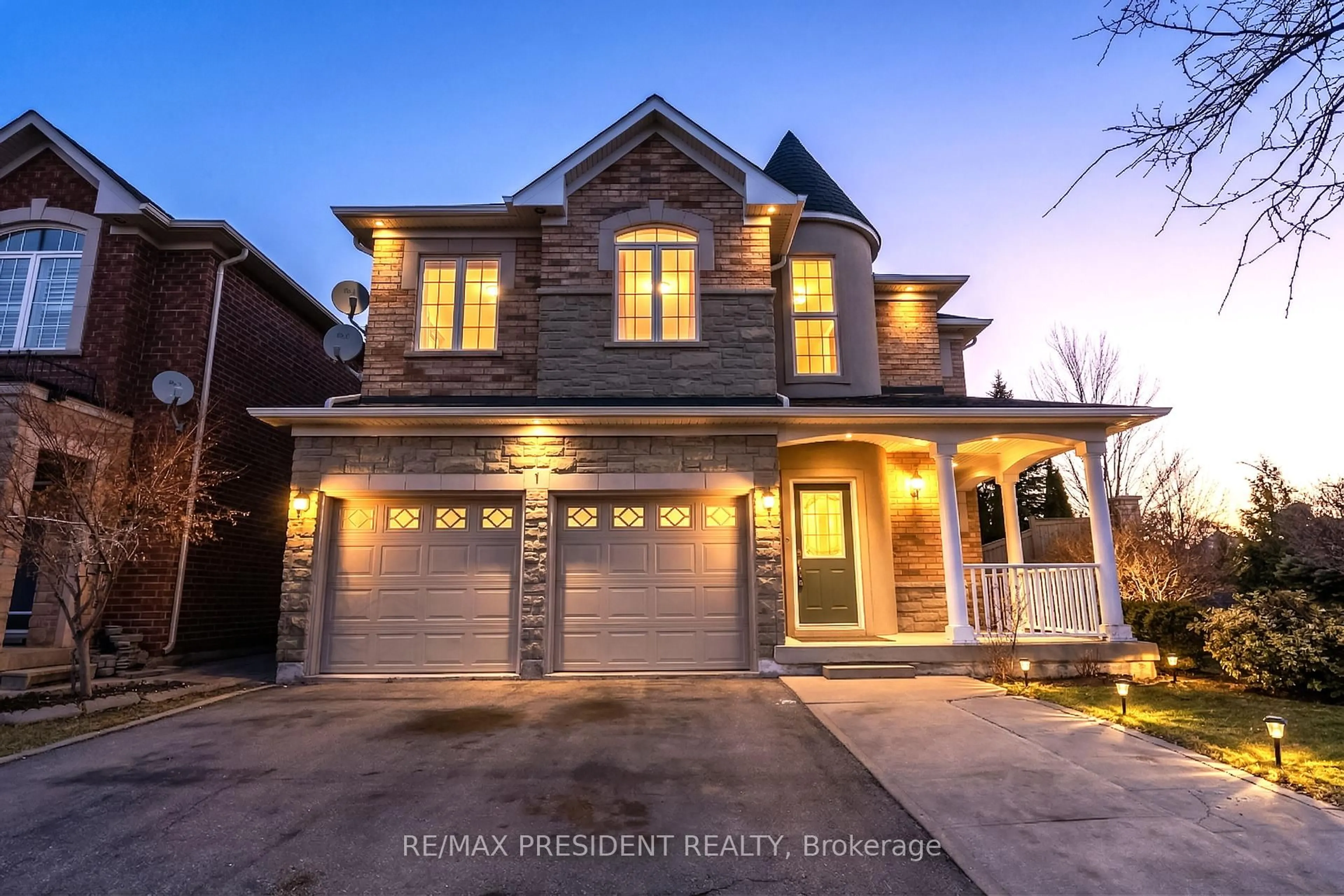Home with brick exterior material, street for 1 Crown Victoria Dr, Brampton Ontario L7A 3A2