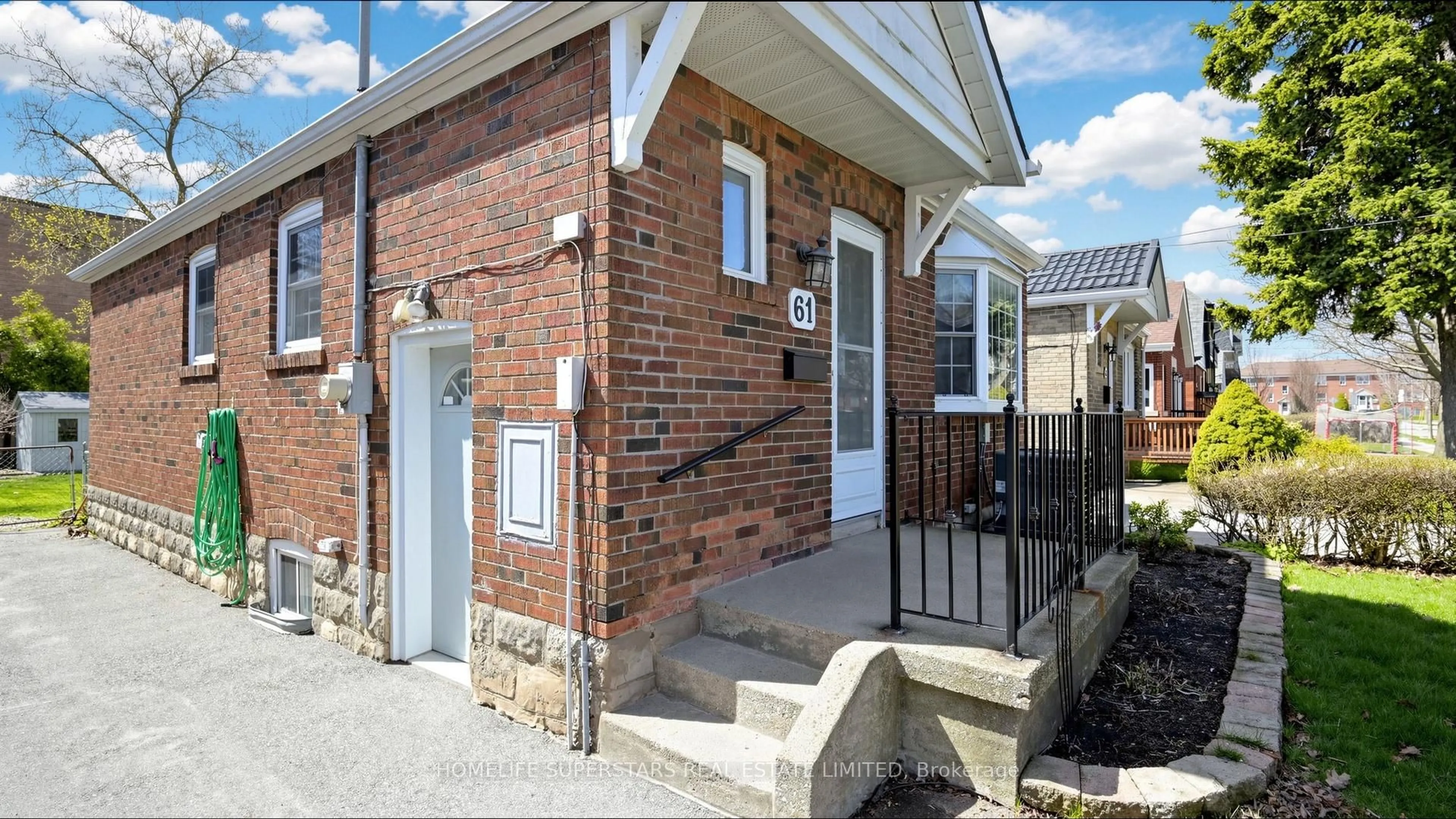 Home with brick exterior material, street for 61 Albani St, Toronto Ontario M8V 1X3
