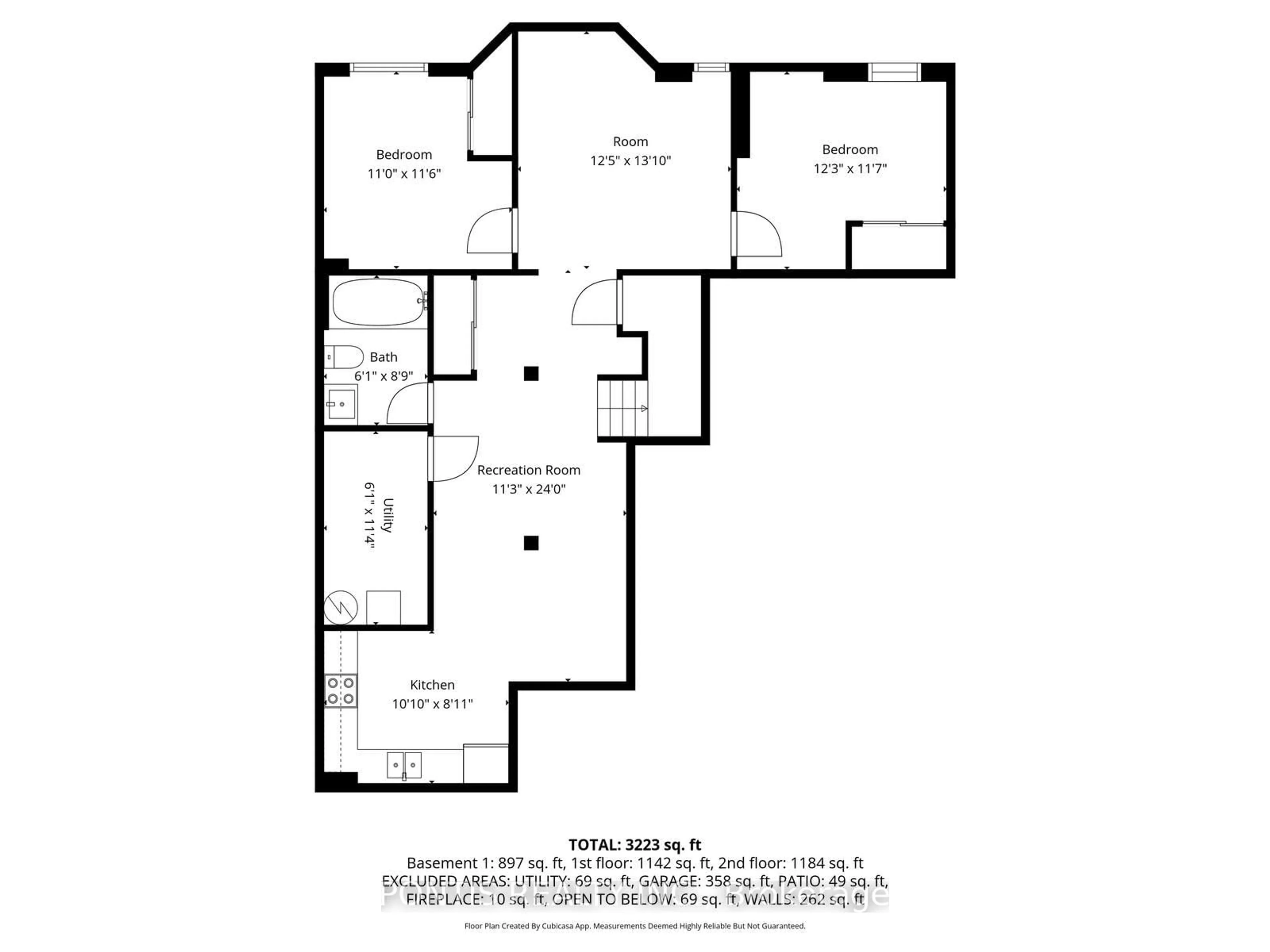 Floor plan for 48 Sawston Circ, Brampton Ontario L7A 2N7