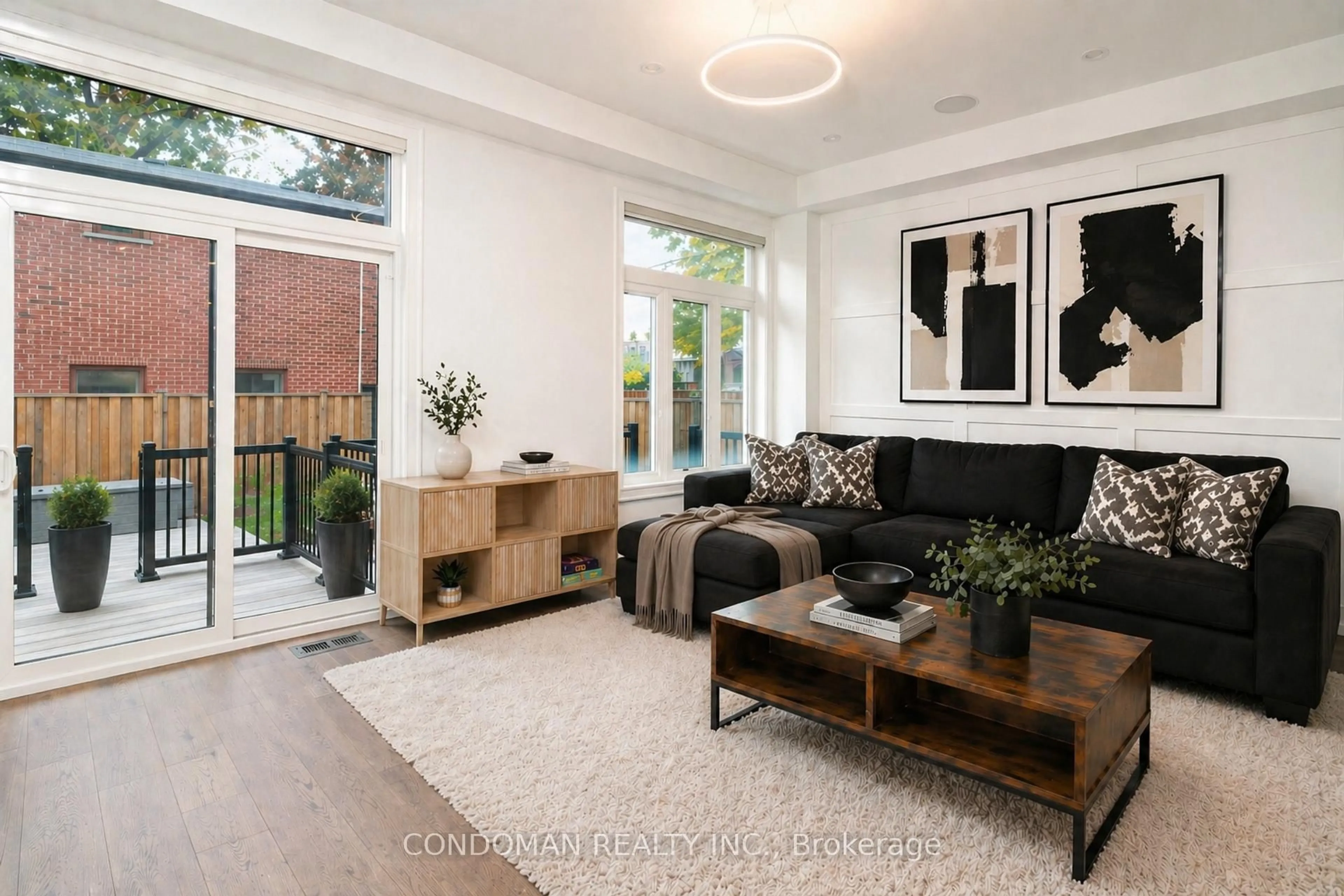 Living room with furniture, unknown for 34A Bellman Ave, Toronto Ontario M8W 4A3