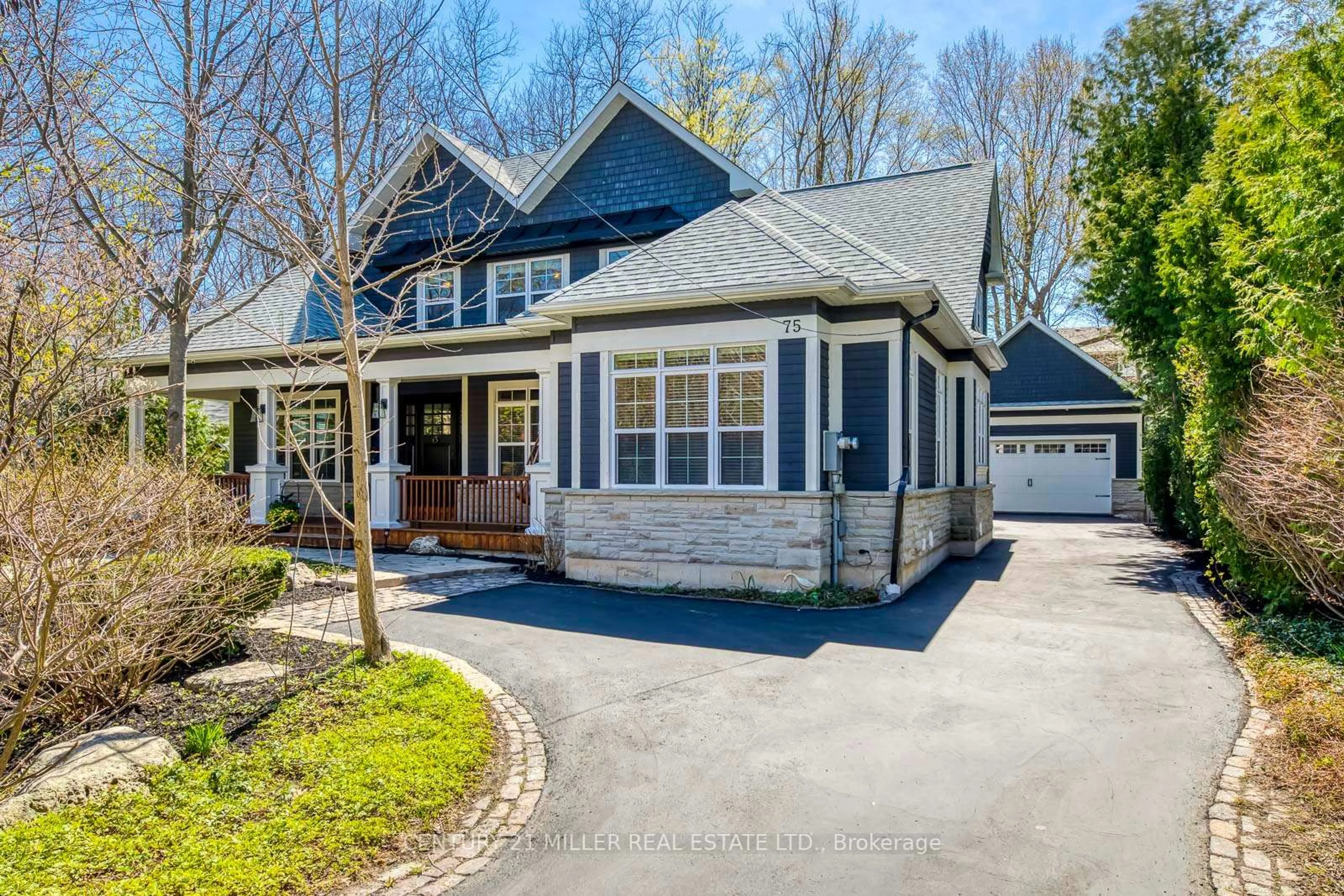 Home with brick exterior material, street for 75 Charles St, Halton Hills Ontario L7G 2Z6
