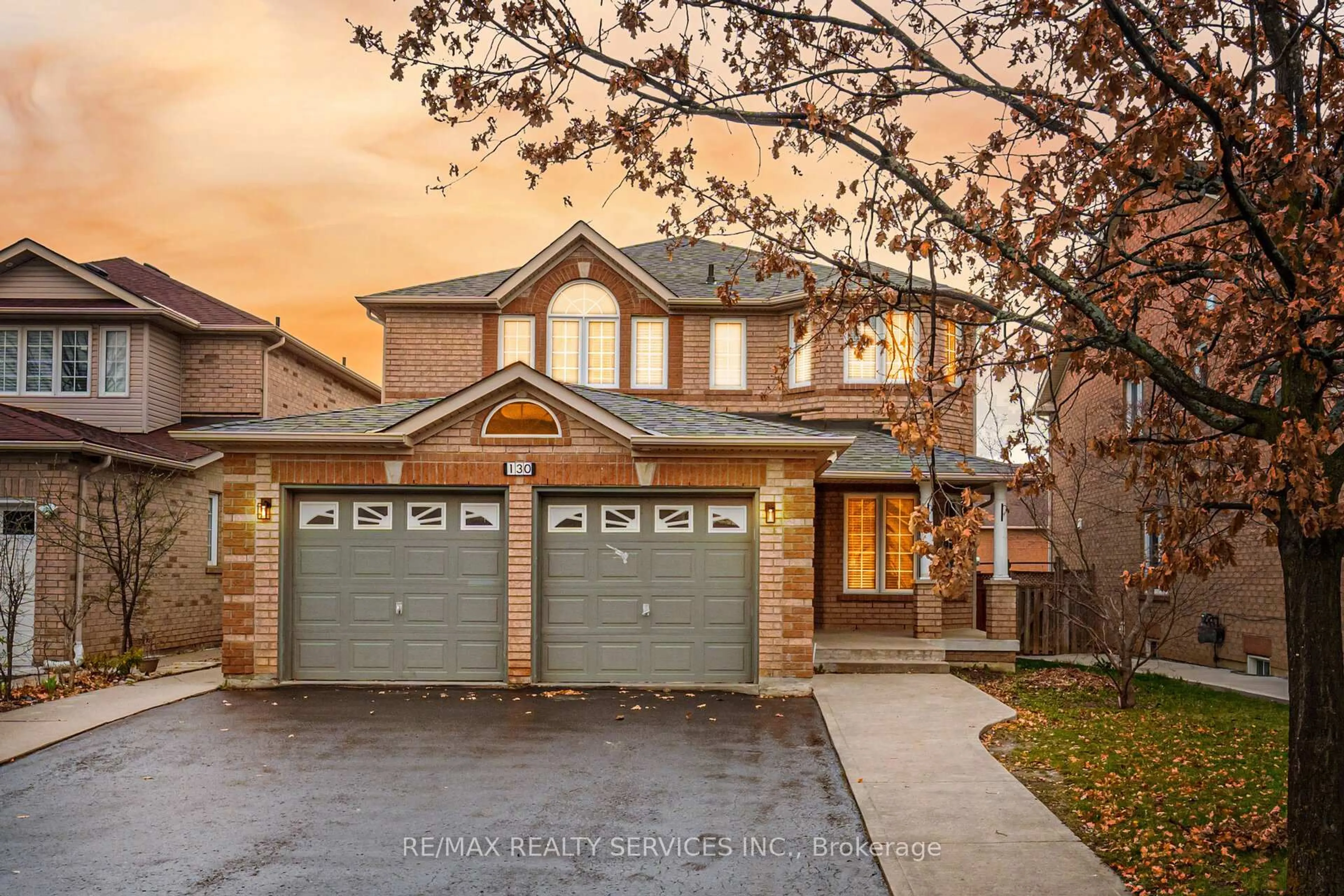 Home with brick exterior material, street for 130 Yuile Crt, Brampton Ontario L6Y 5J5