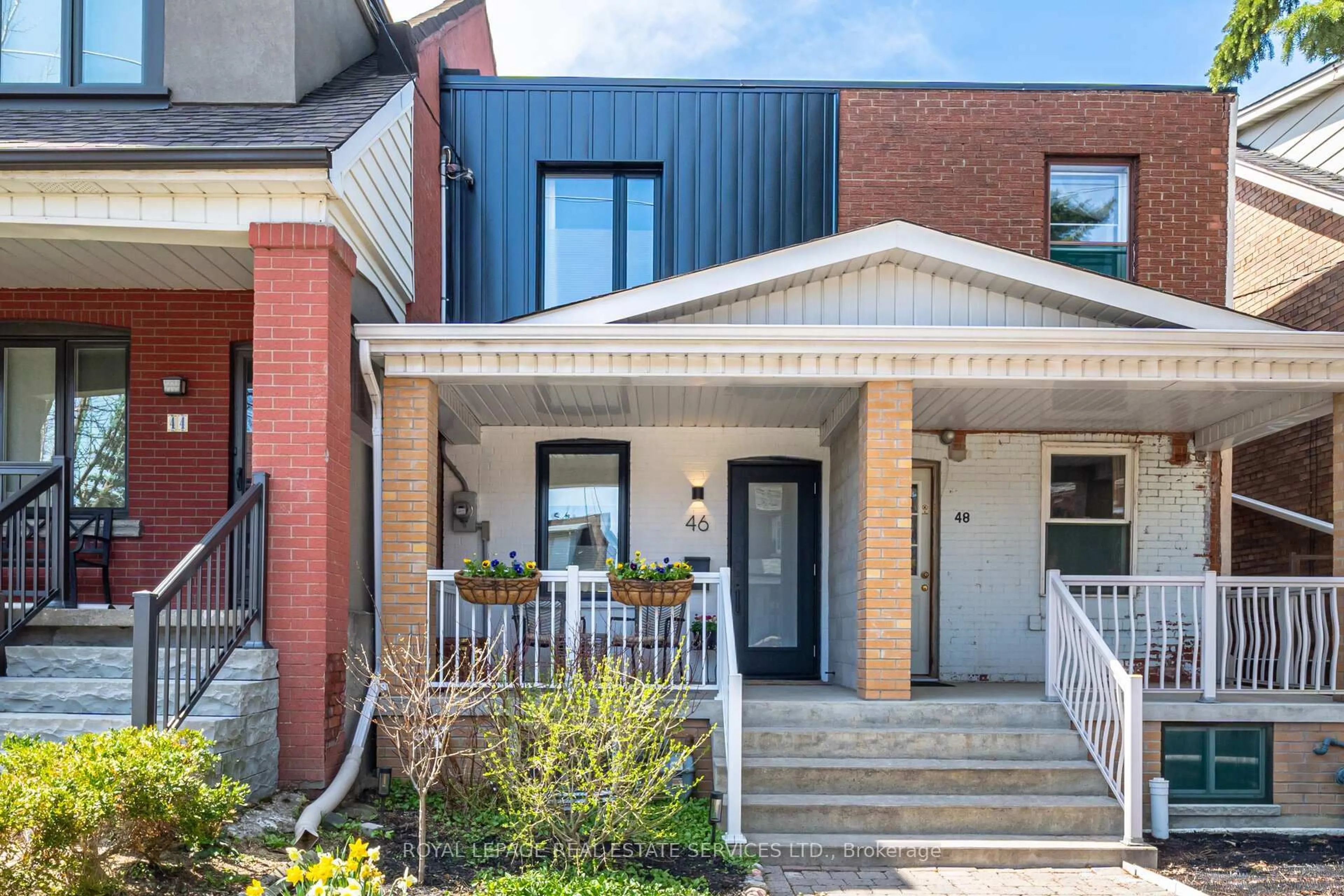 Home with brick exterior material, street for 46 Day Ave, Toronto Ontario M6E 3V9