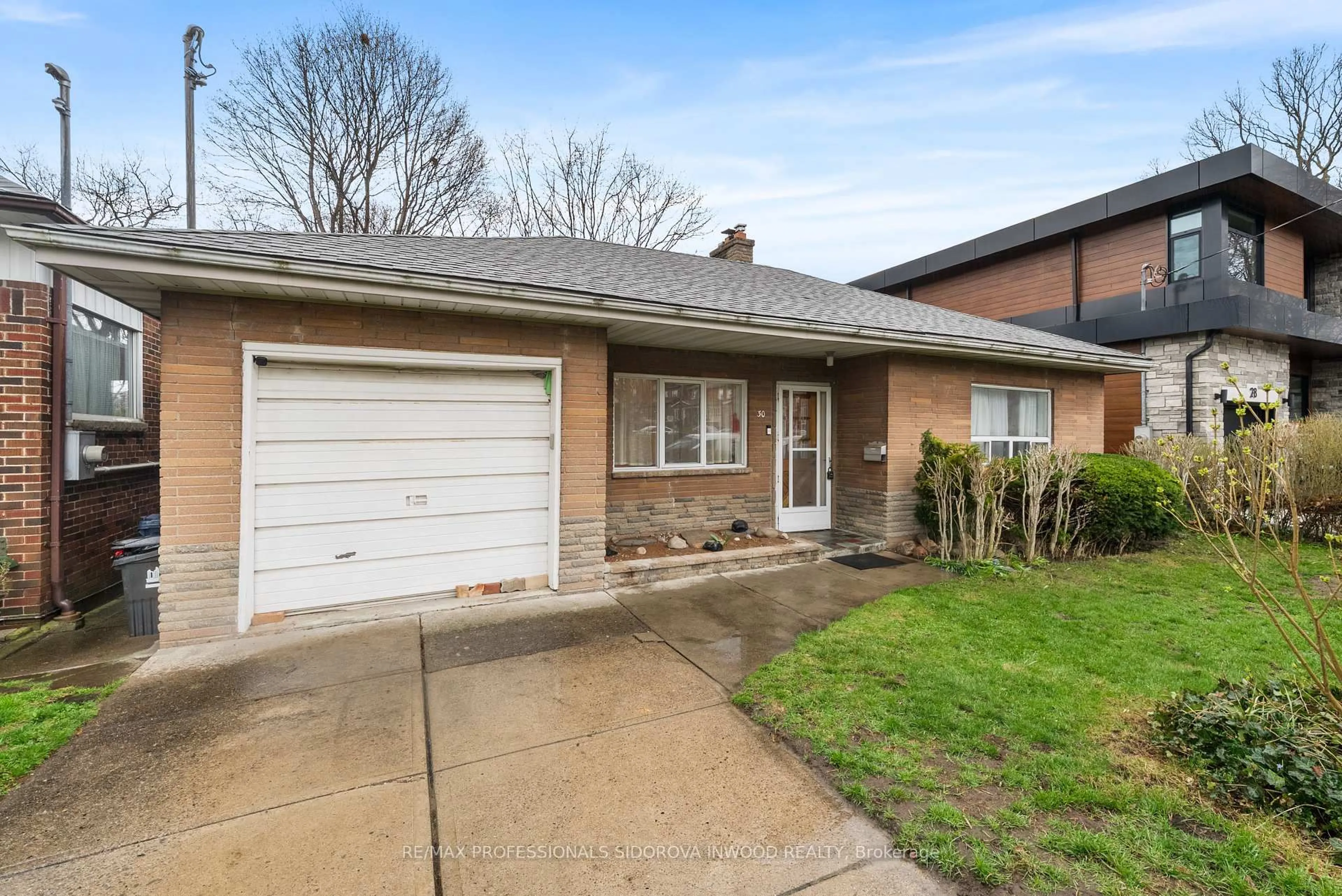 Home with brick exterior material, street for 30 Rambert Cres, Toronto Ontario M6S 1E6