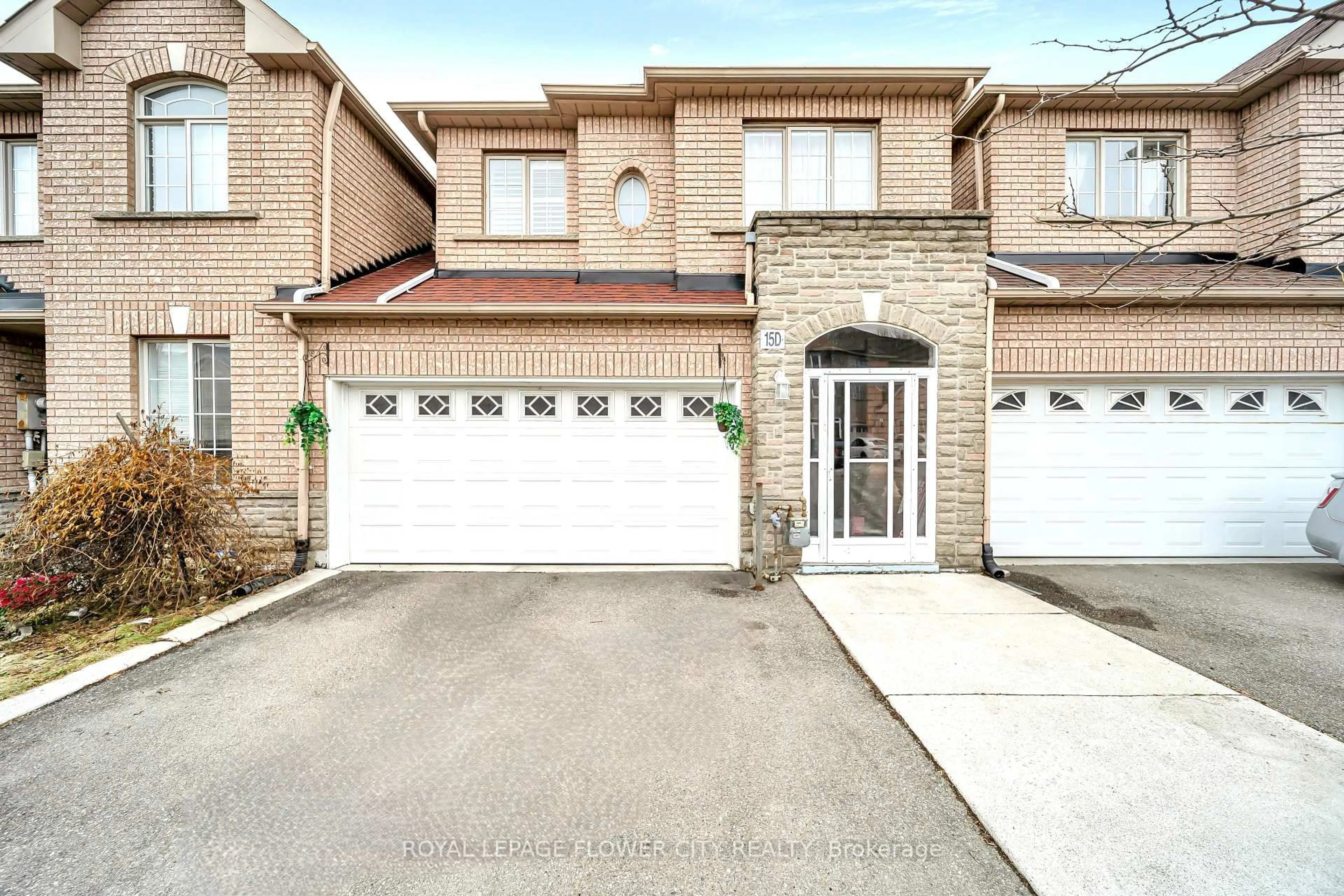 Home with brick exterior material, street for 15D View Green Cres, Toronto Ontario M9W 7E1