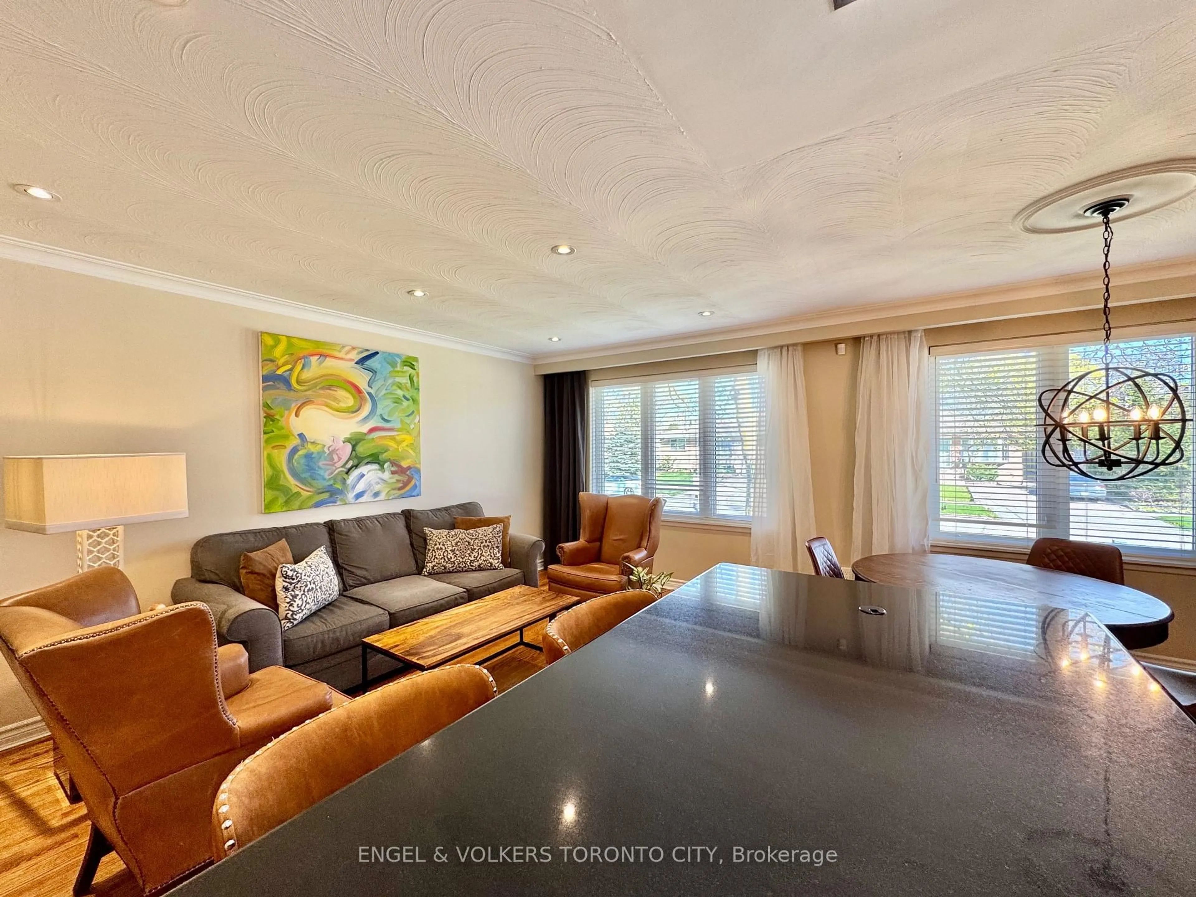 Living room with furniture, unknown for 41 Paragon Rd, Toronto Ontario M9R 1J9