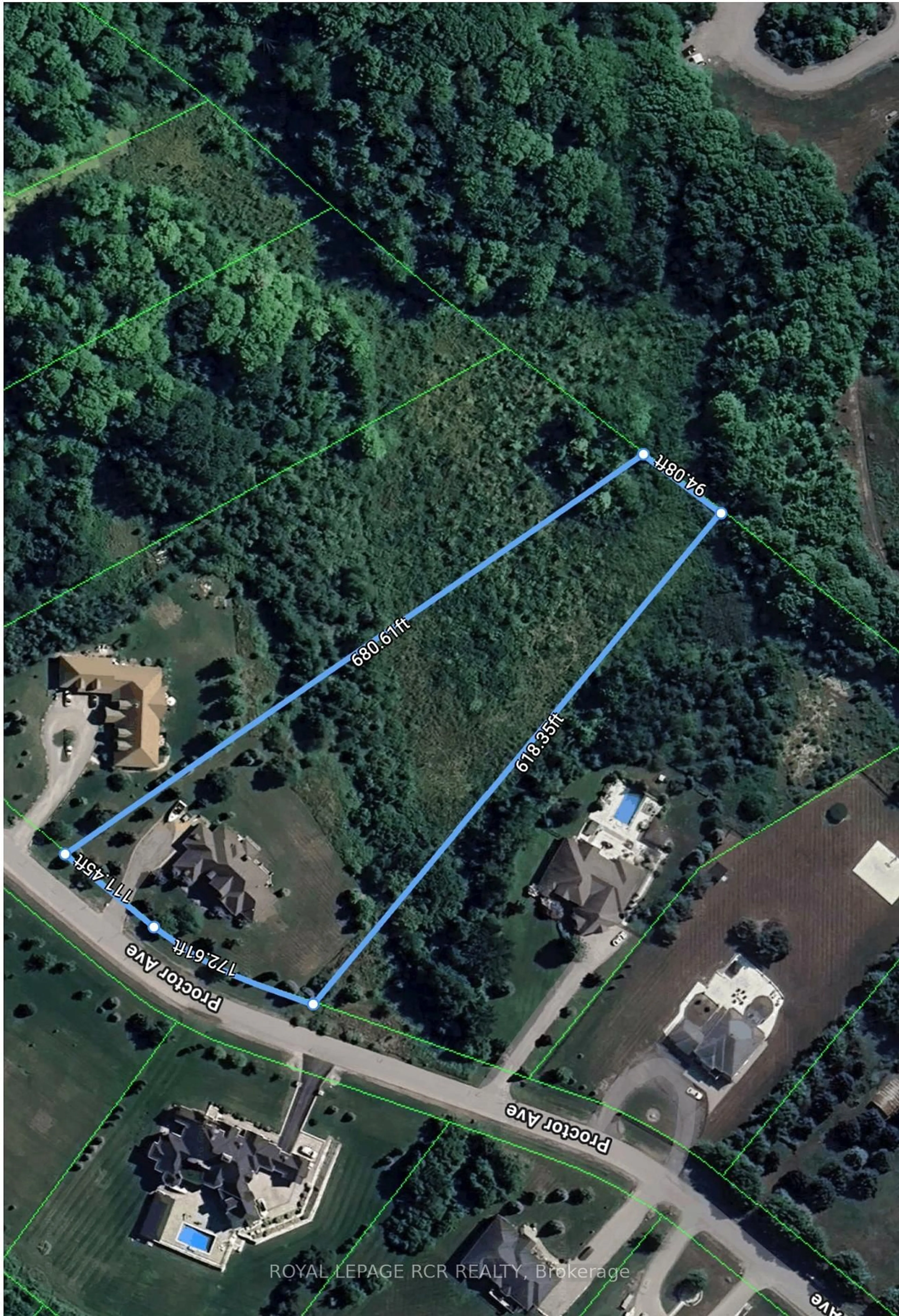 A pic from outside/outdoor area/front of a property/back of a property/a pic from drone, street for 7 Proctor Ave, Caledon Ontario L7E 4E7