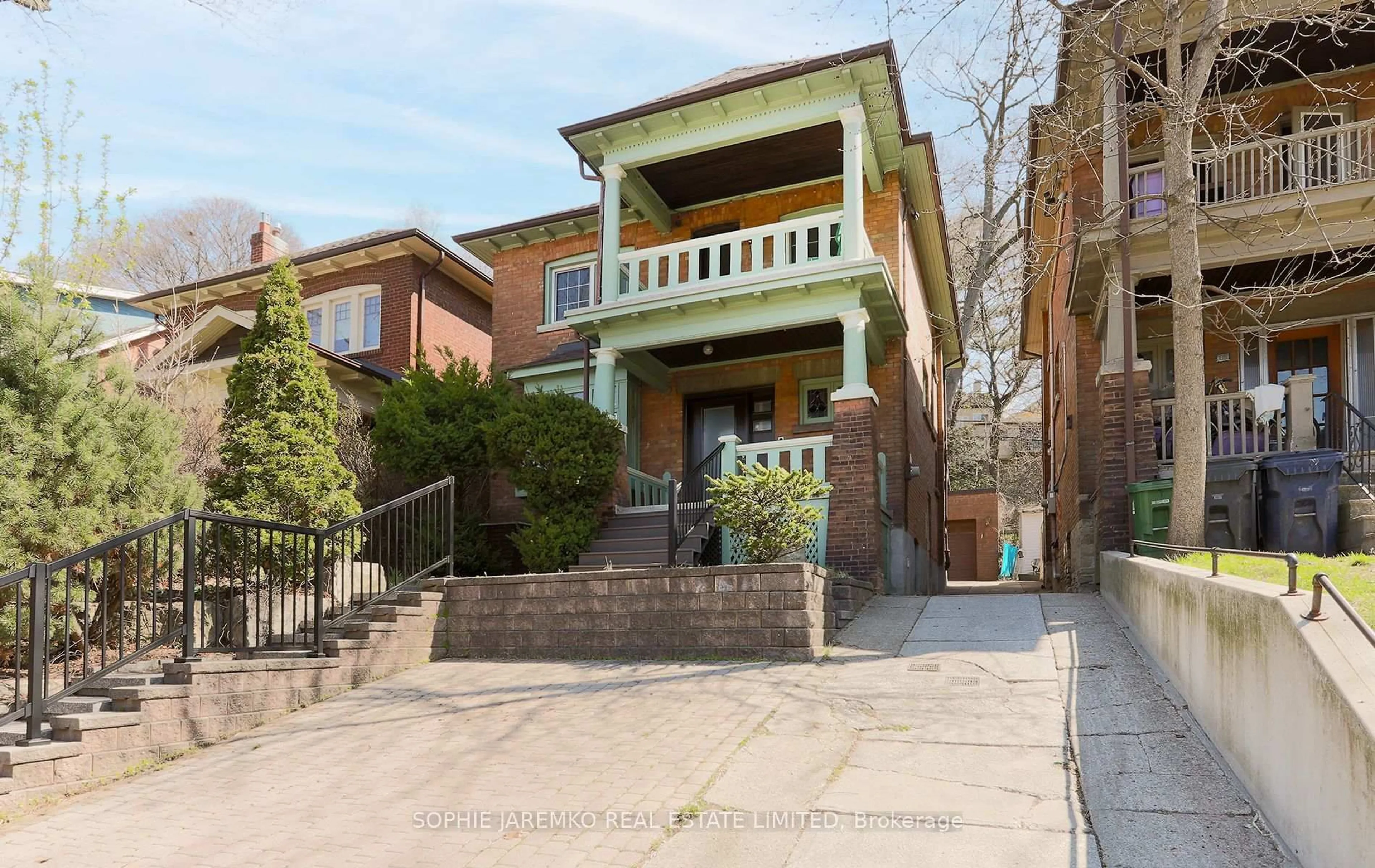 Home with brick exterior material, street for 87 Clendenan Ave, Toronto Ontario M6P 2W7