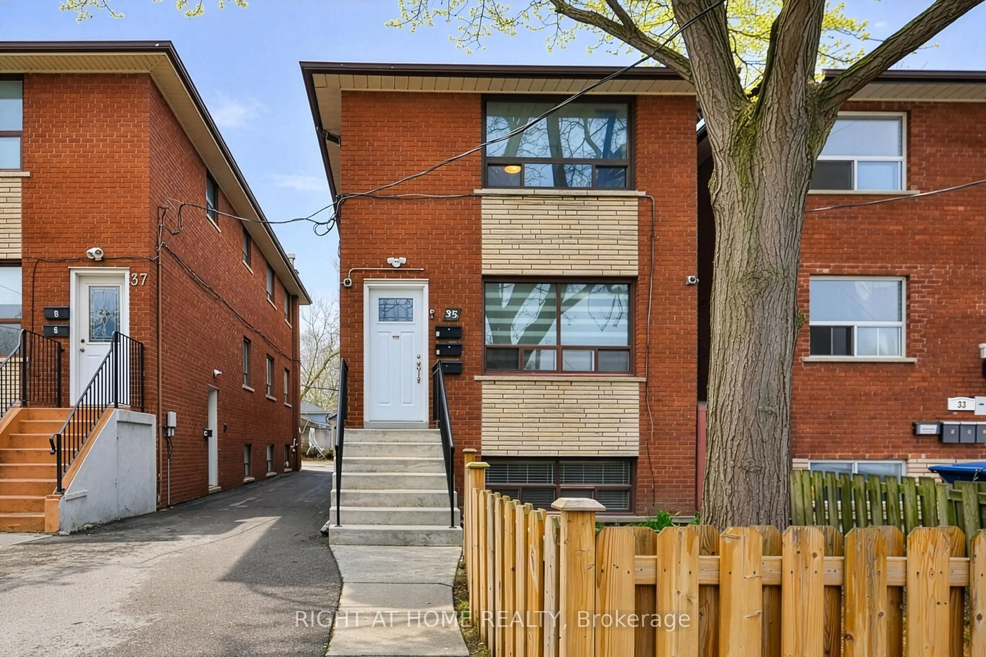 Home with brick exterior material, street for 35 Fifteenth St, Toronto Ontario M8V 3J3