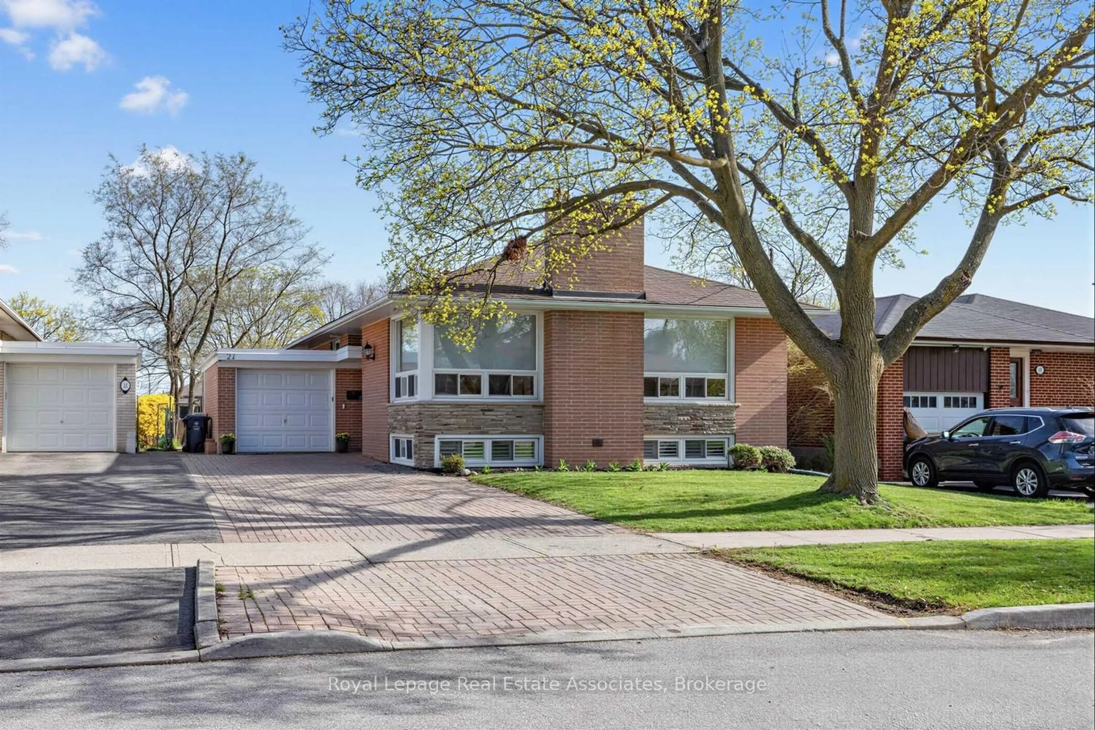 Home with brick exterior material, street for 21 Sturton Rd, Toronto Ontario M9P 2C7