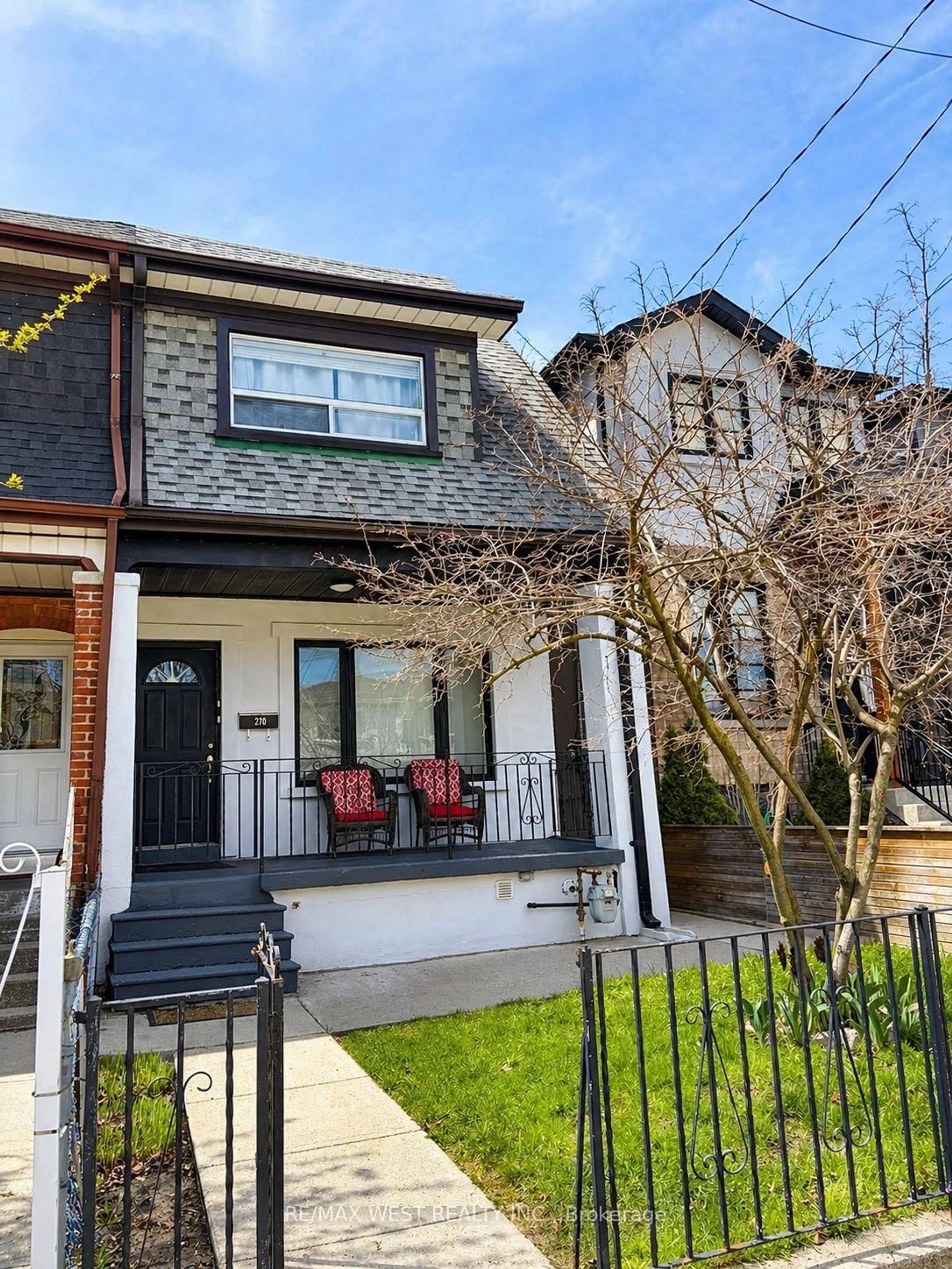 Home with brick exterior material, street for 270 Boon Ave, Toronto Ontario M6E 3Z9