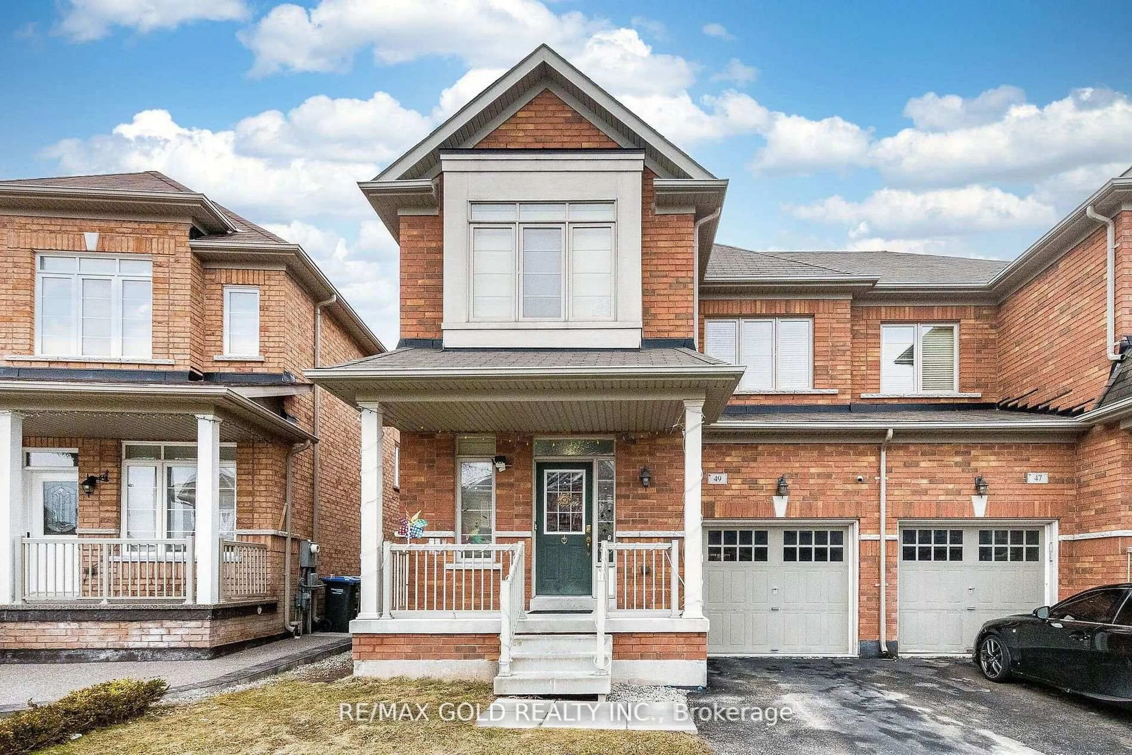 Home with brick exterior material, street for 49 Baby Pointe Tr, Brampton Ontario L7A 0W3